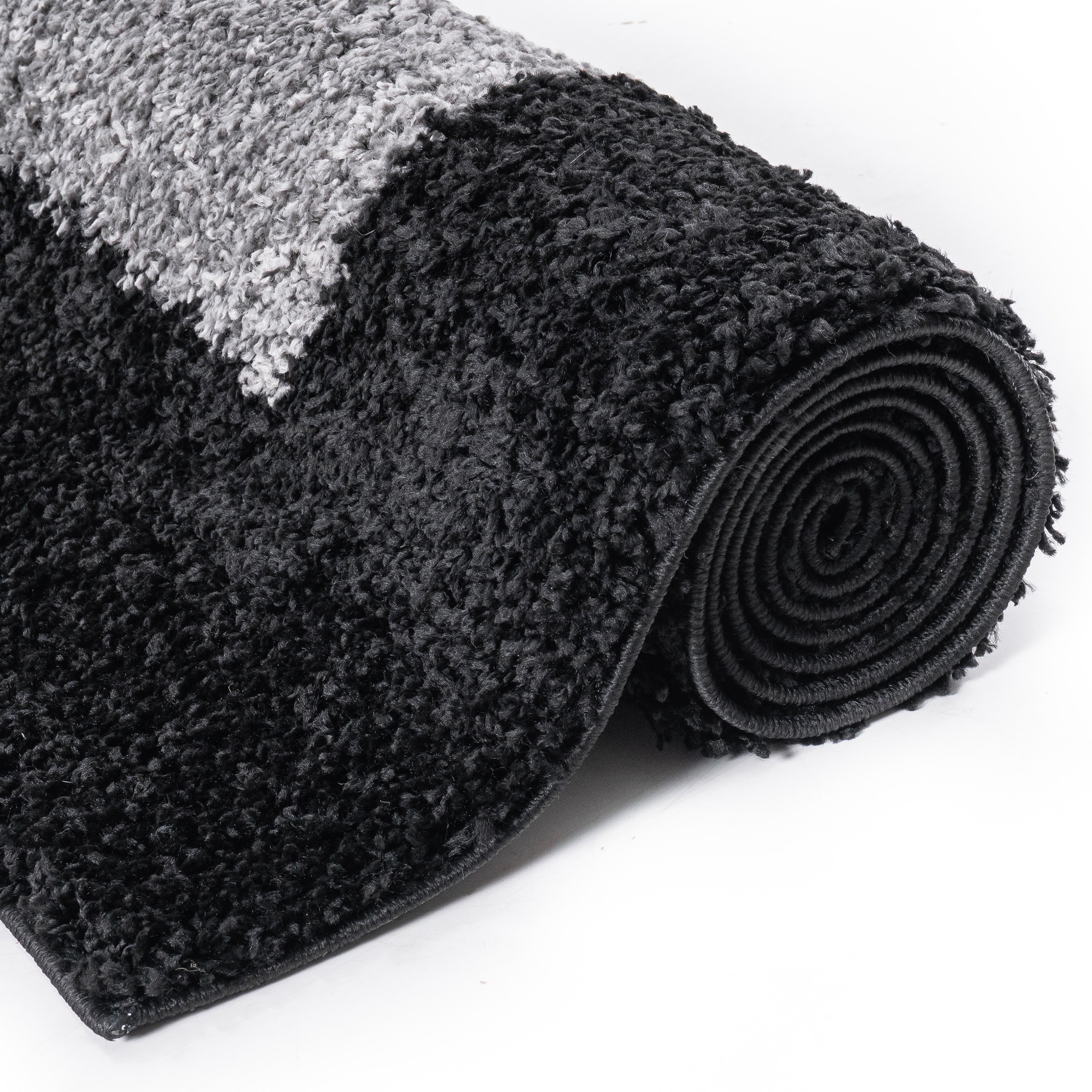 OTTO home Hochflor-Teppich »Liams« rechteckig 30 mm Höhe mit Bordüre, besonders weich und kuschelig, Wohnzimmer, Schlafzimmer