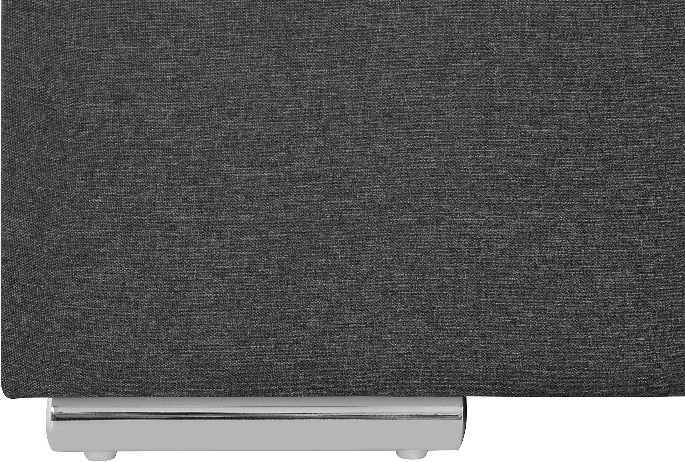 COTTA Boxbett »Lighstar«, inklusive LED-Beleuchtung, Topper, Bettkasten und Zierkissen