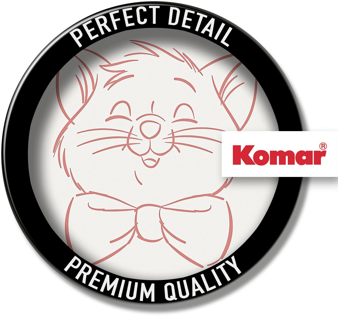 Komar Bild »Tough Toulouse« Natur 1 Stk. tlg. Wandbild zur Dekoration im Kinderzimmer - ohne Rahmen