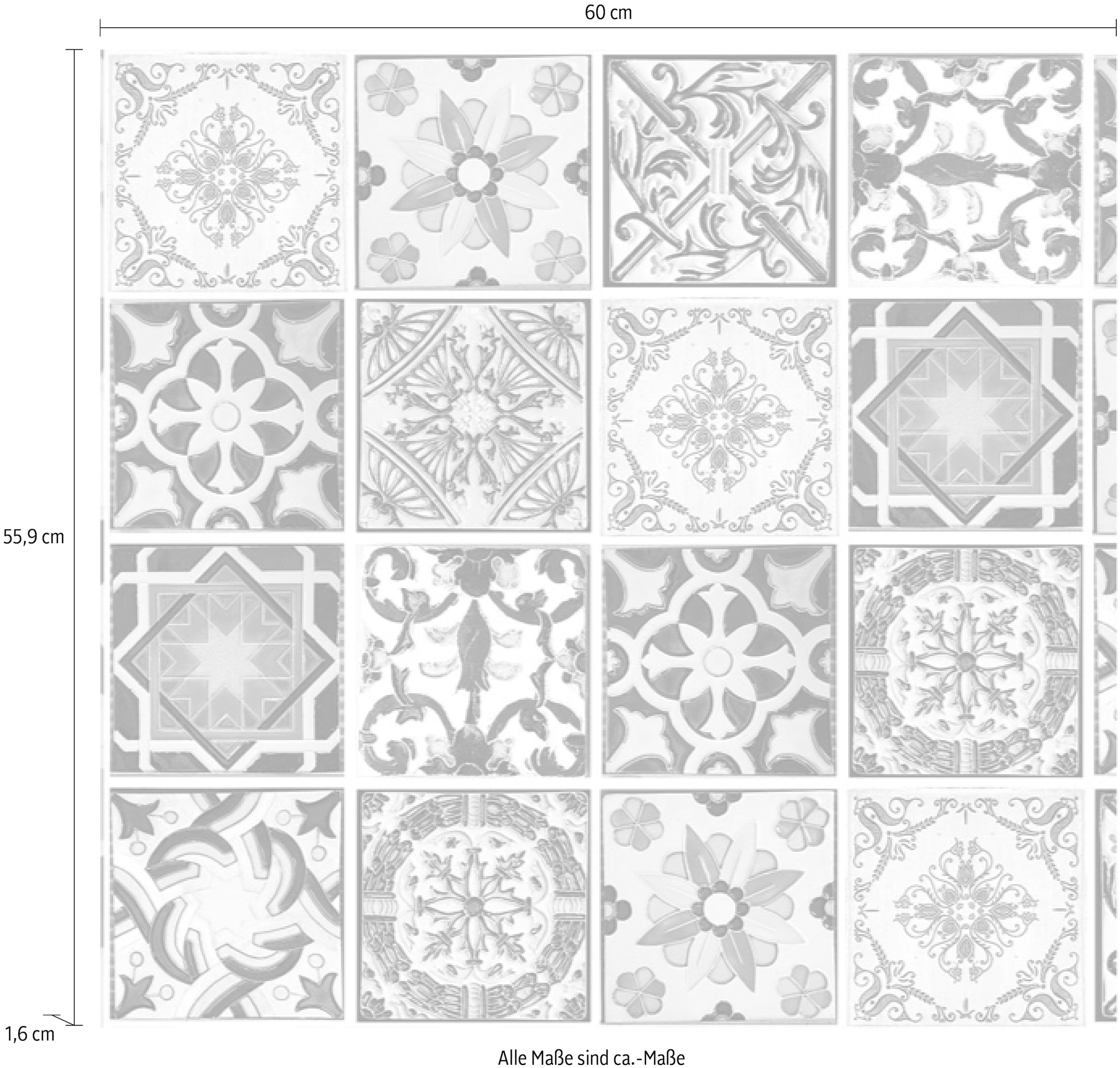 Express Küchen Küchenrückwand »Retro 1«