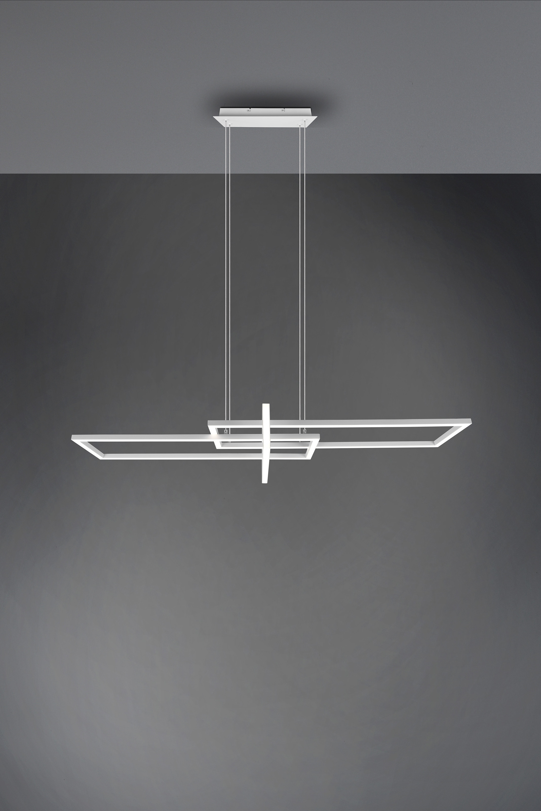TRIO Leuchten LED Pendelleuchte »ALICA«, 1 flammig, Leuchtmittel LED-Modul | LED fest integriert, mit Switch Dimmer, über Wandschalter dimmbar, Abhängung 150 cm