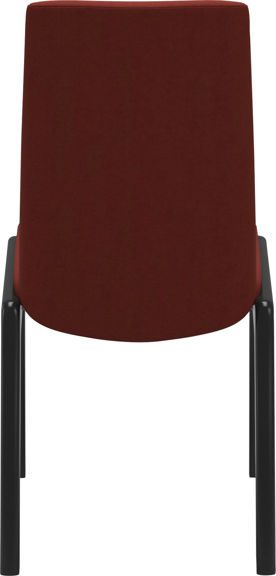 Stressless® Polsterstuhl »Laurel«, Microfaser DINAMICA, Low Back, Größe M, mit abgerundeten Beinen in Schwarz