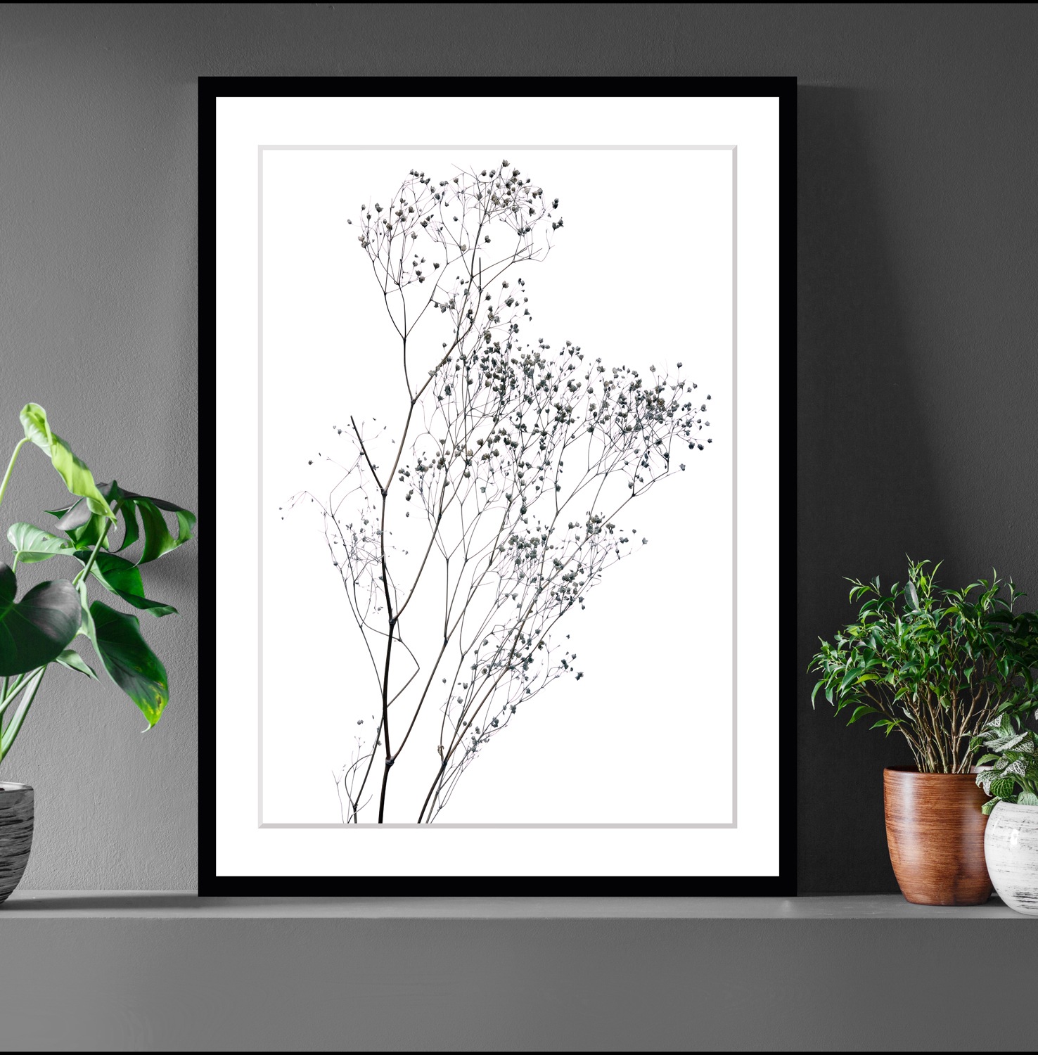 queence Bild »Dana«, Blumen, gerahmt, Blumen