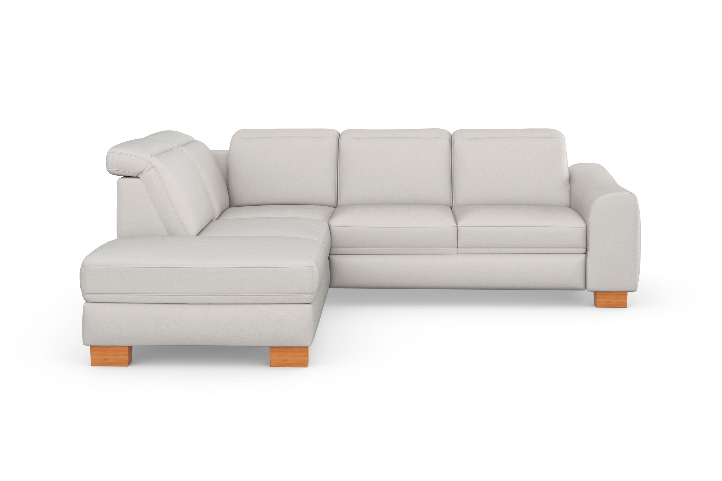 sit&more Ecksofa »Dundee L-Form«, mit Federkern und Massivholzfüßen, wahlwe günstig online kaufen