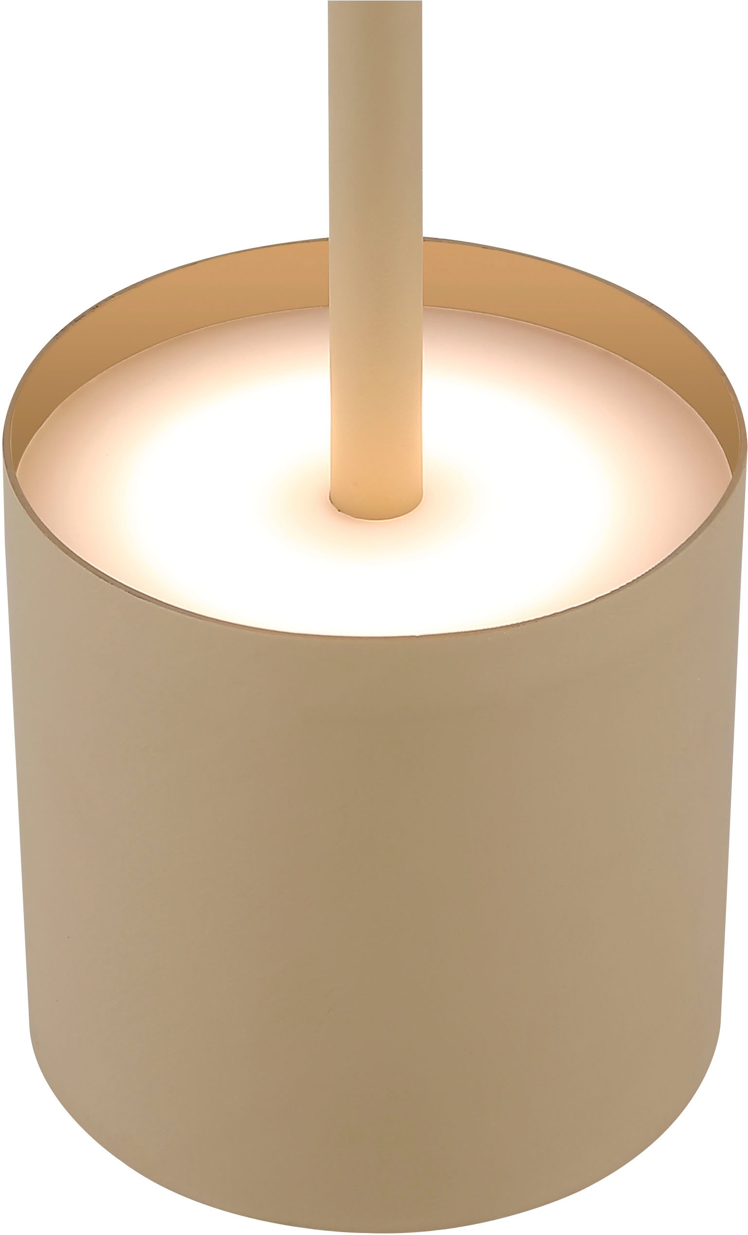 GLOBO LIGHTING Tischleuchte »DIXON« LED-Modul 1 Stk. Extra-Warmweiß Tischlampe Nachttischlampe Deko-Tischleuchte Schlafzimmer