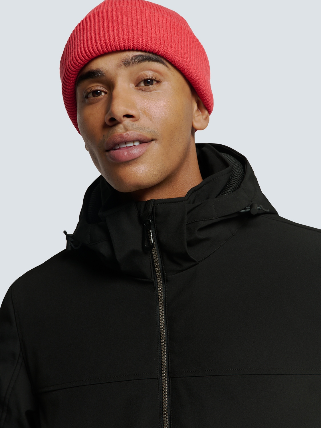 NO EXCESS Softshelljacke »No Excess Softshell-Kapuzenjacke«