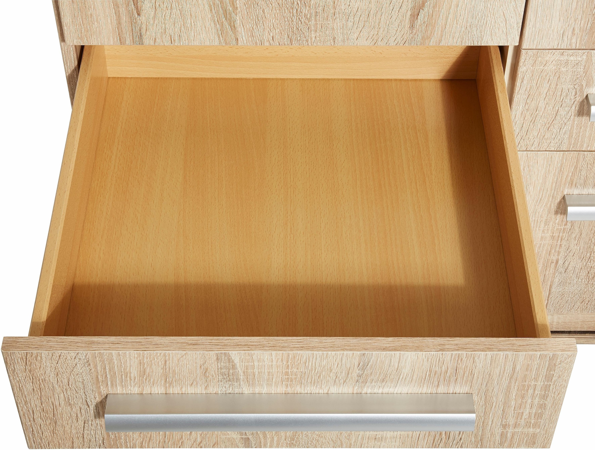 priess Kleiderschrank »Schrank Garderobe Wäscheschrank Barcelona in 5 Breiten«, viel Stauraum, geräumige Schubkästen, mit Spiegel, MADE IN GERMANY
