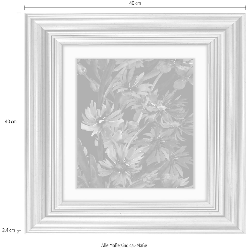 queence Acrylglasbild »Blumen«