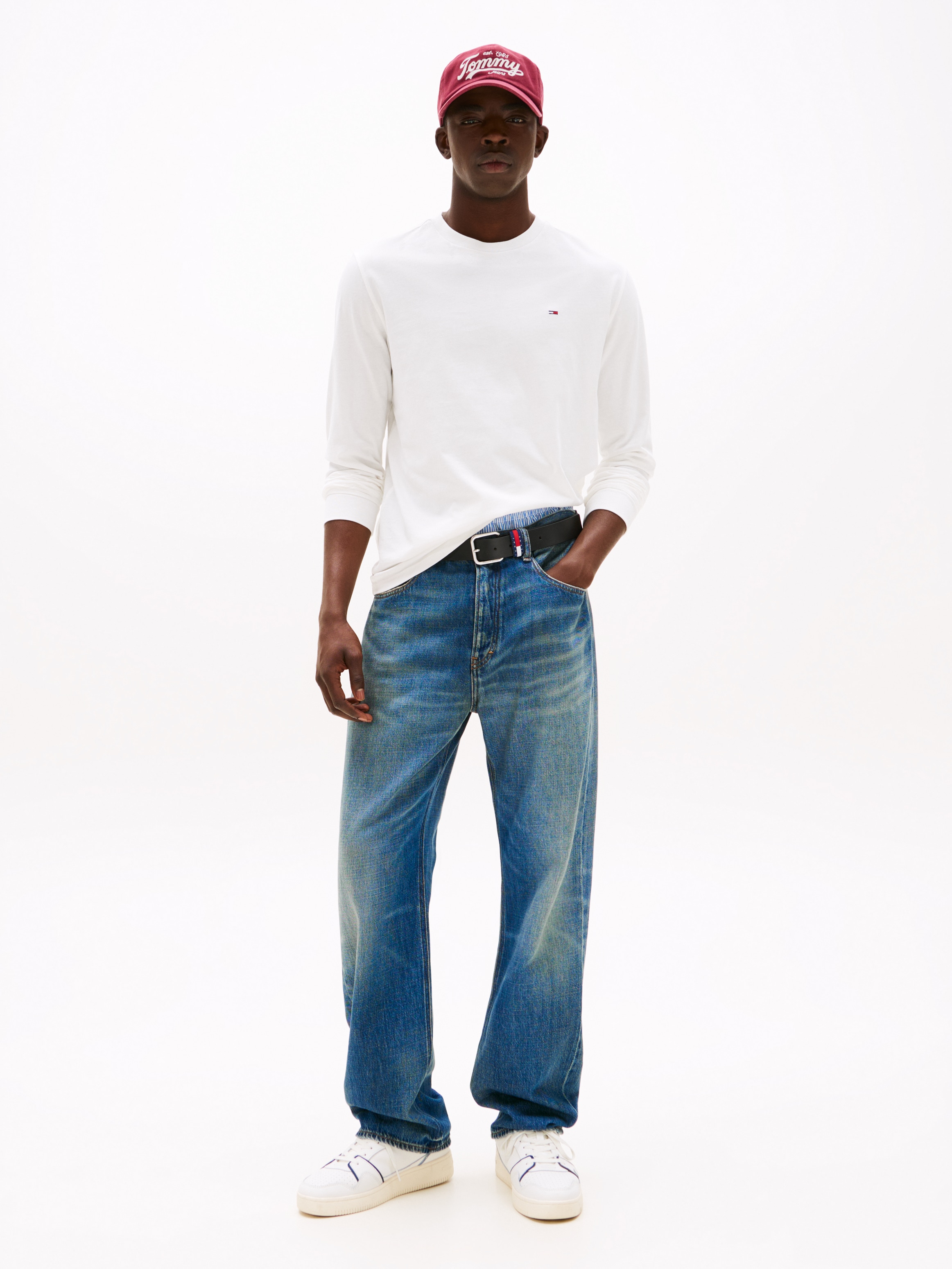 Tommy Jeans Longsleeve »TJM SLIM 2PACK L/S EXT«, (2 tlg.)