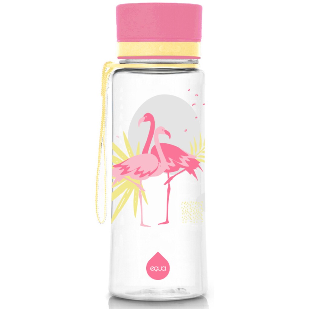 equa Trinkflasche »Kids Flamingo«, Tritankunststoff, Inhalt 600 ml