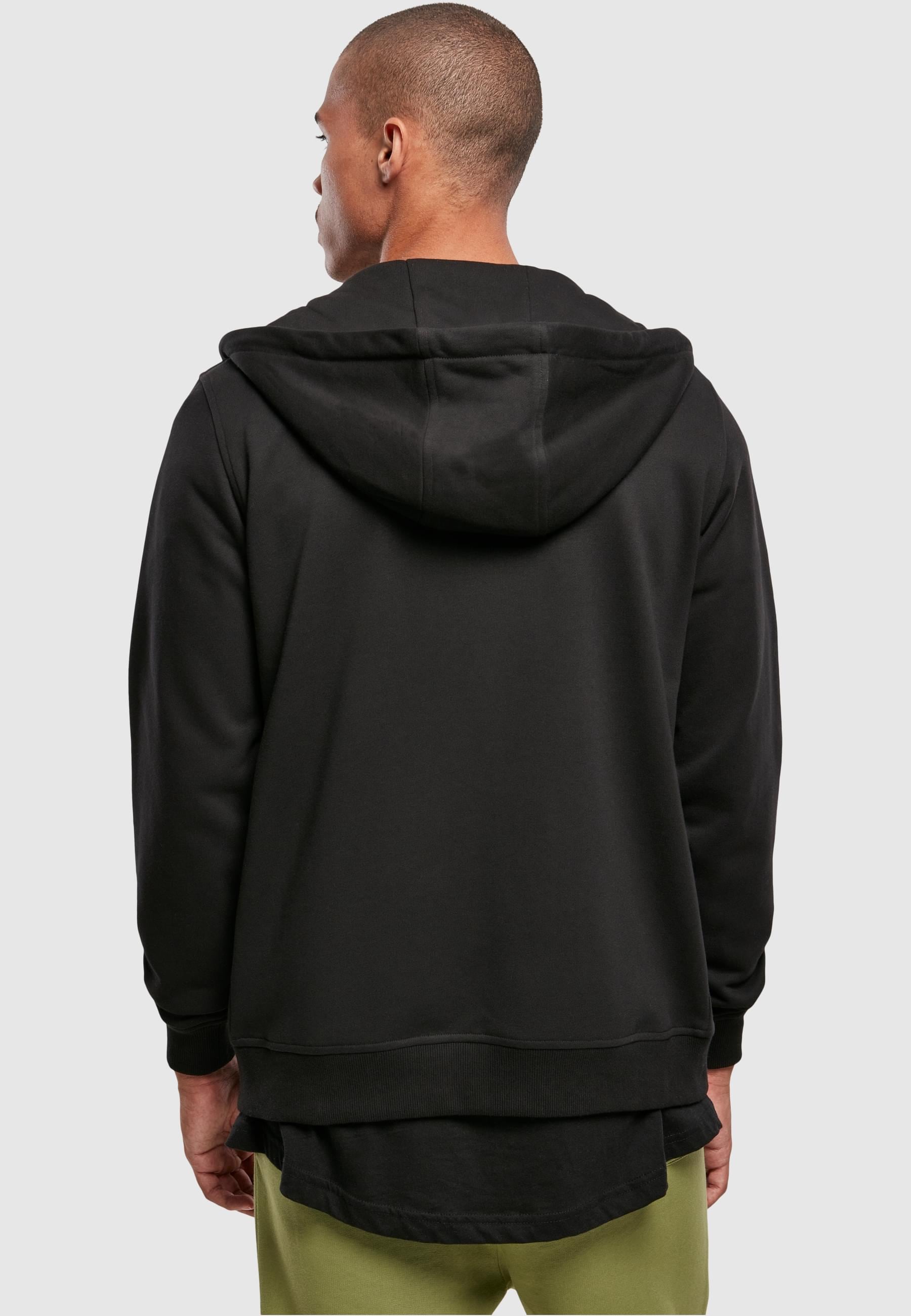 URBAN CLASSICS Sweatjacke »Urban Classics Herren Basic Terry Zip Hoody«, 1 Stk.
