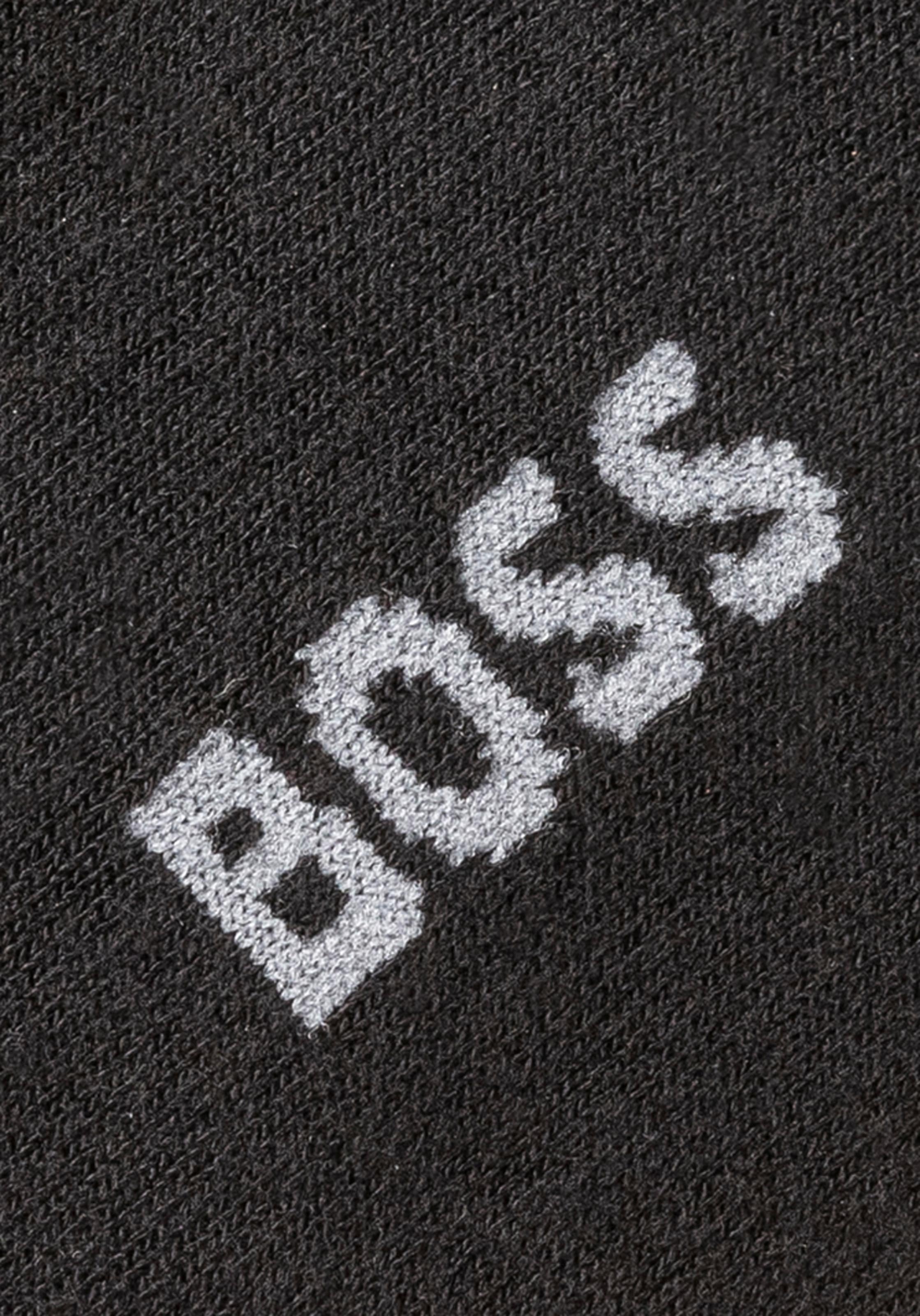 BOSS Socken »2P AS Logo Bamboo«, (Packung, 2 Paar), mit doppelten Logoschriftzug