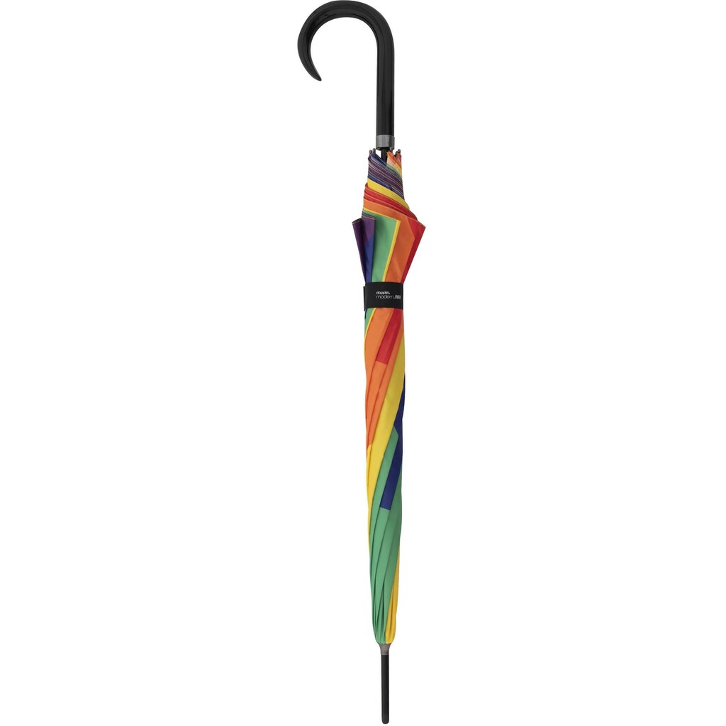 doppler® Stockregenschirm »modern.ART Lang AC rainbow«