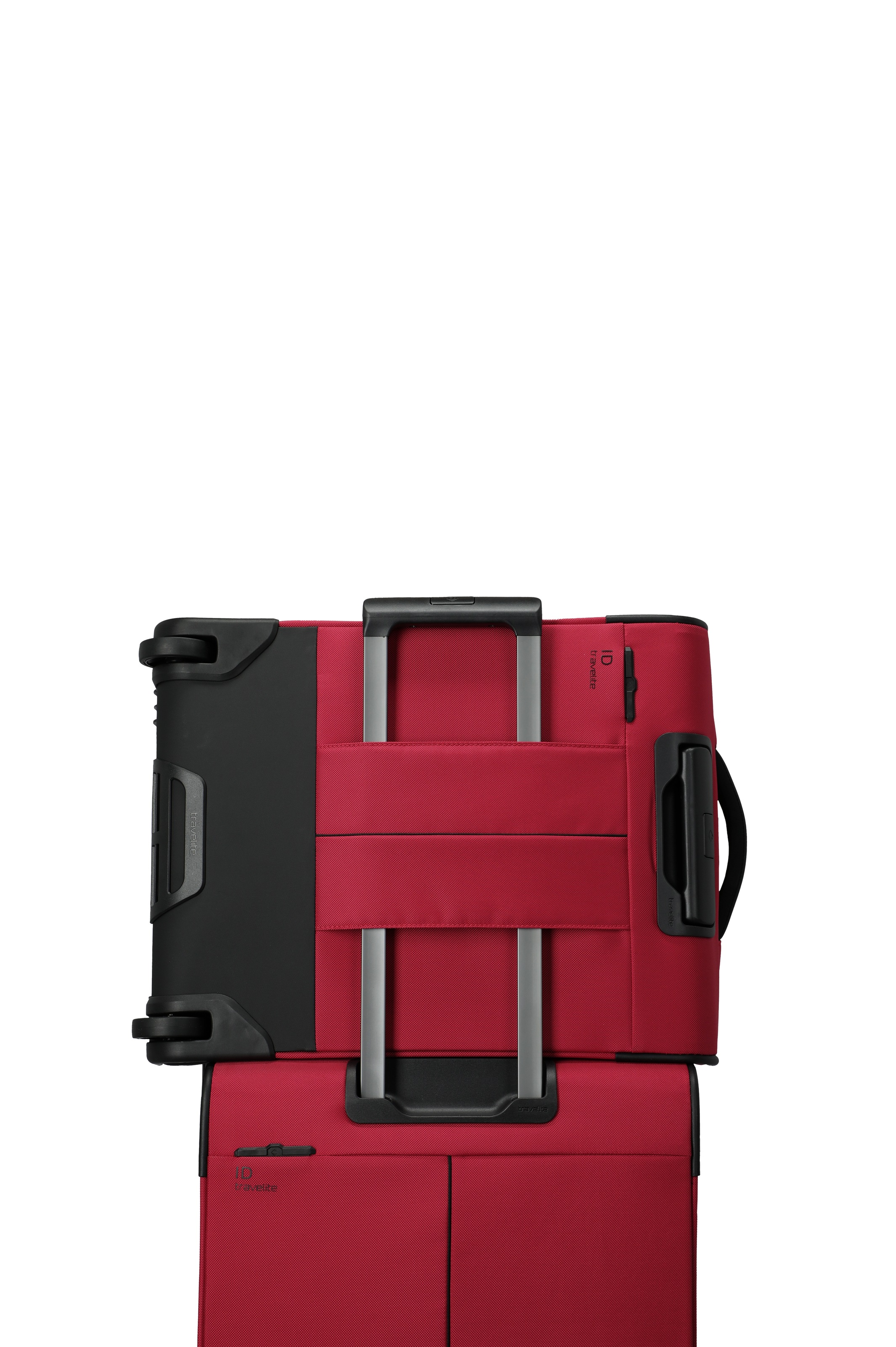 travelite Weichgepäck-Trolley »CROSSLITE Reisekoffer Weichgepäck« 37 l 4 Rollen mit TSA-Schloss, wasserabweisendem Material