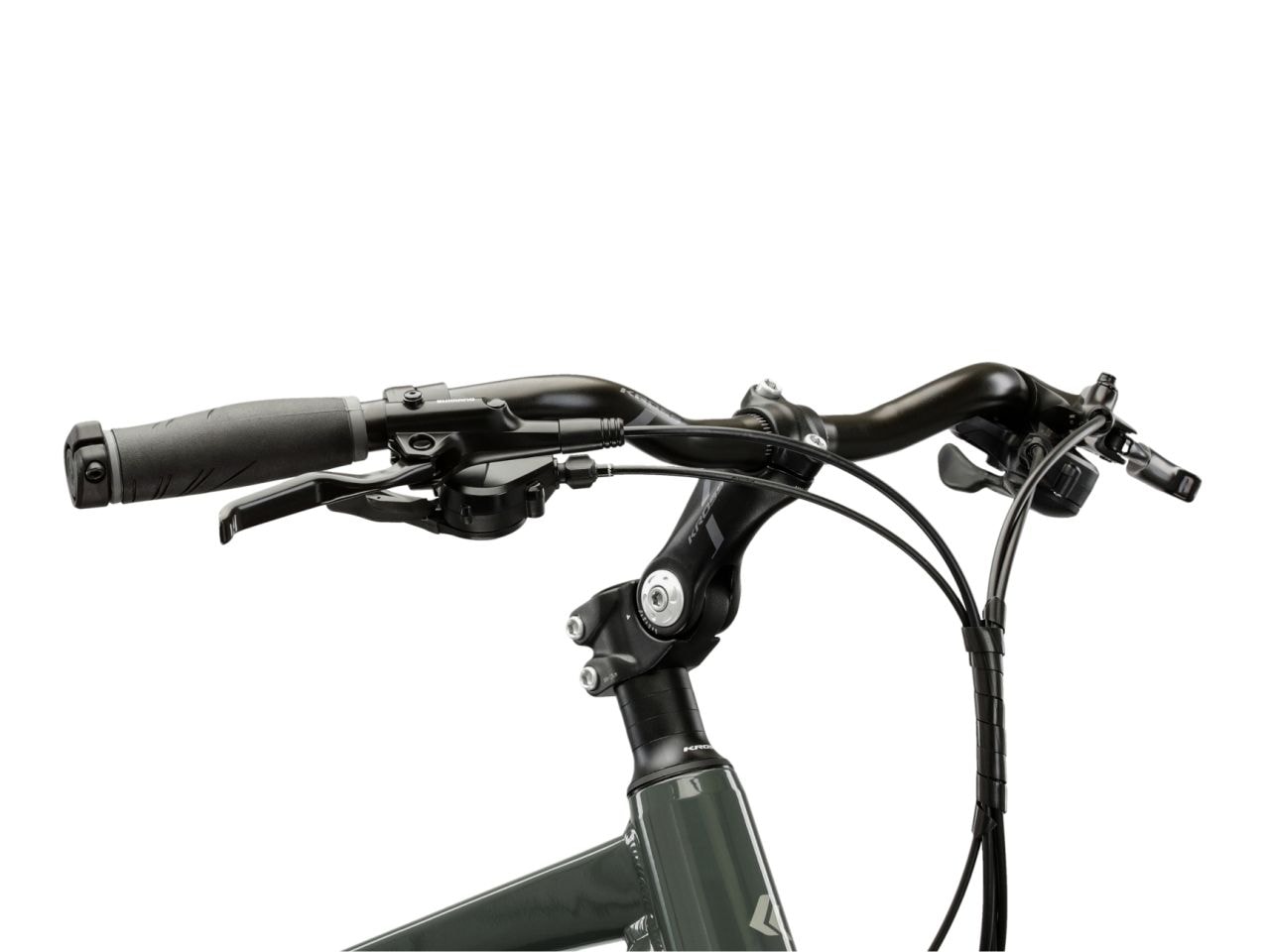 Kross Crossrad »Trans 8.0 grau 27 Gänge« 27 Gang Shimano ALIVIO T4000 Schaltwerk Kettenschaltung