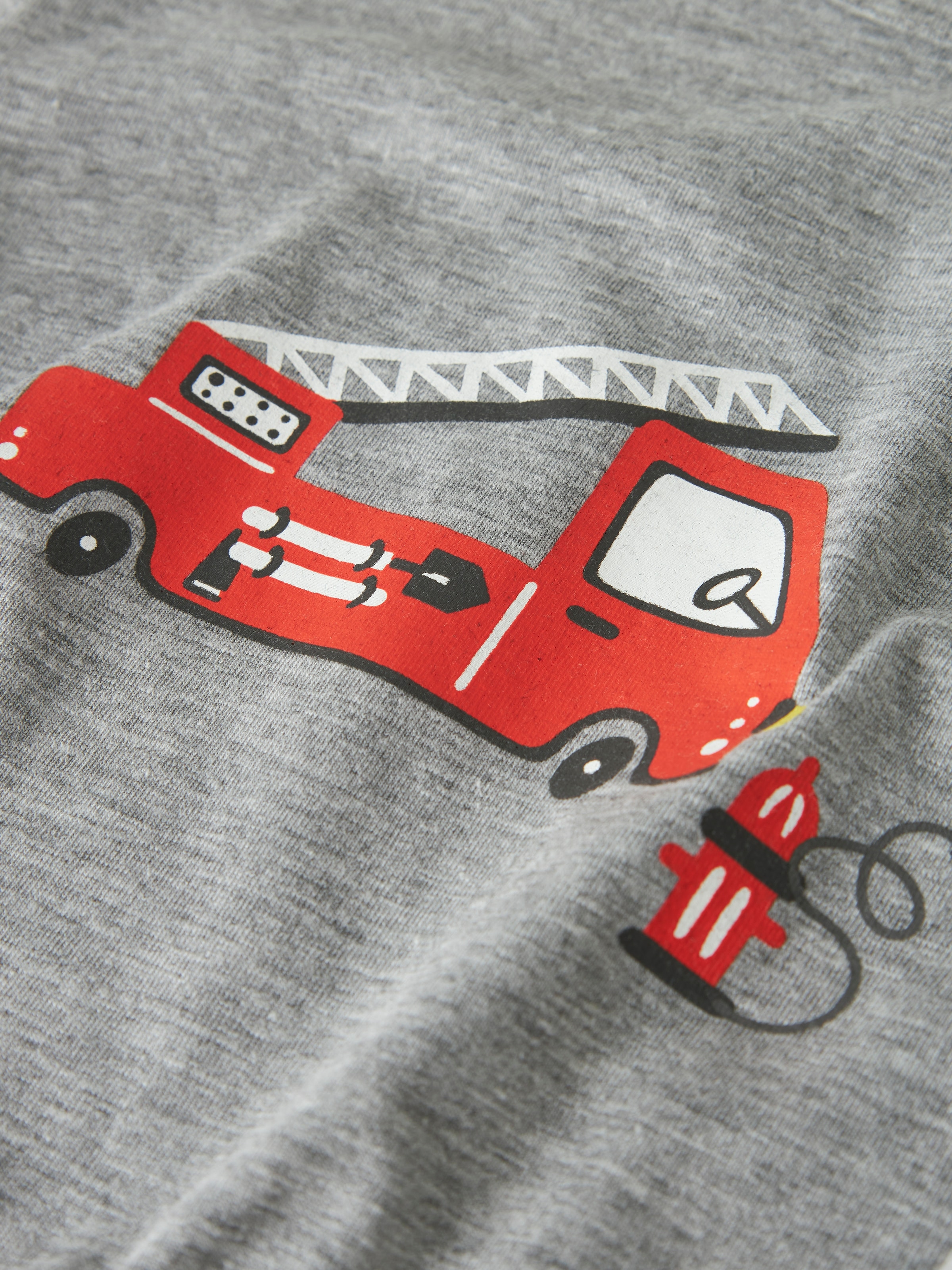Name It Schlafanzug »NMMNIGHTSET GREY FIRETRUCK NOOS« Set, 2 tlg.