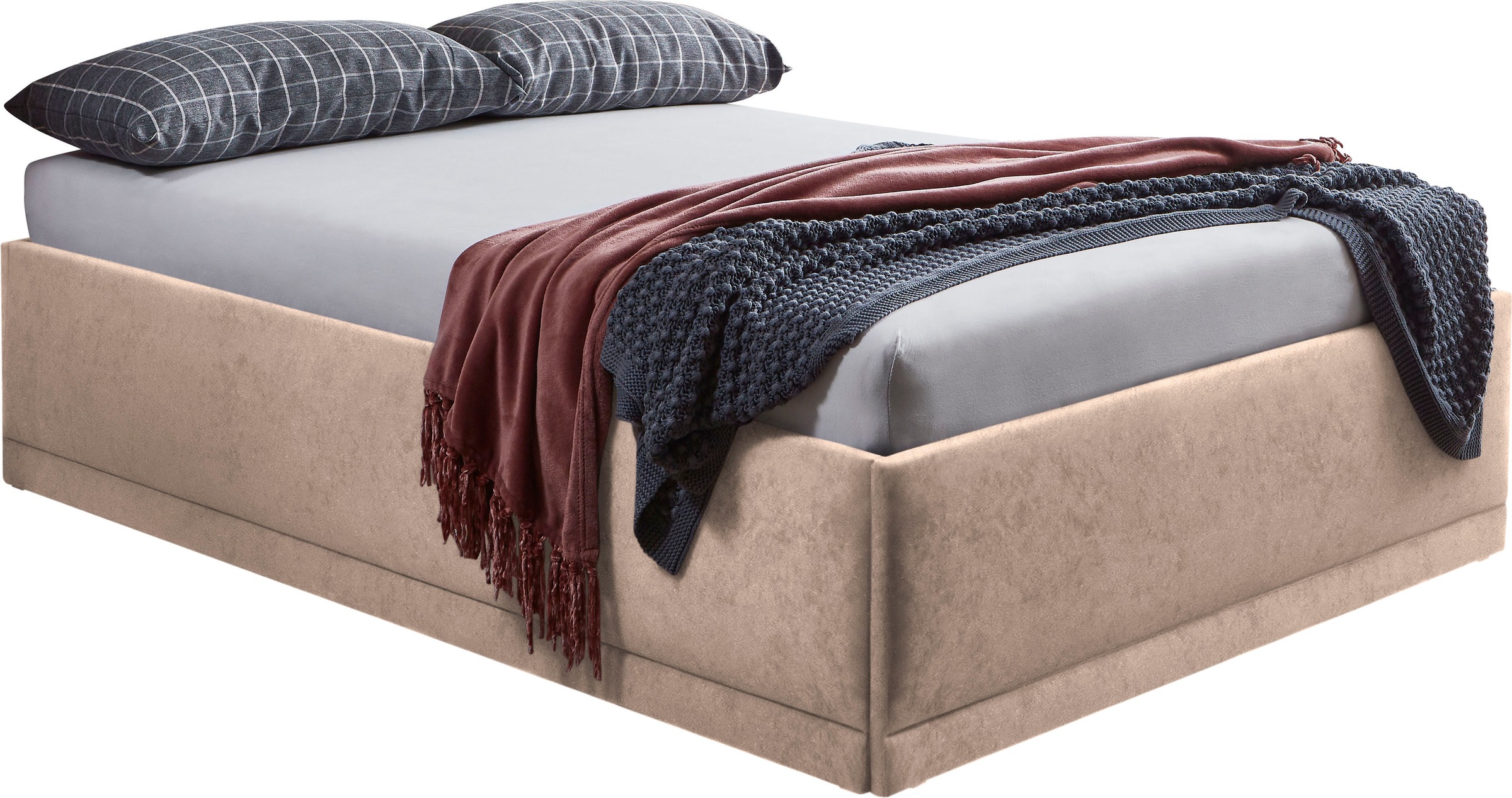 Westfalia Schlafkomfort Polsterbett "Texel" Standardhöhe mit Zierkissen, Be günstig online kaufen