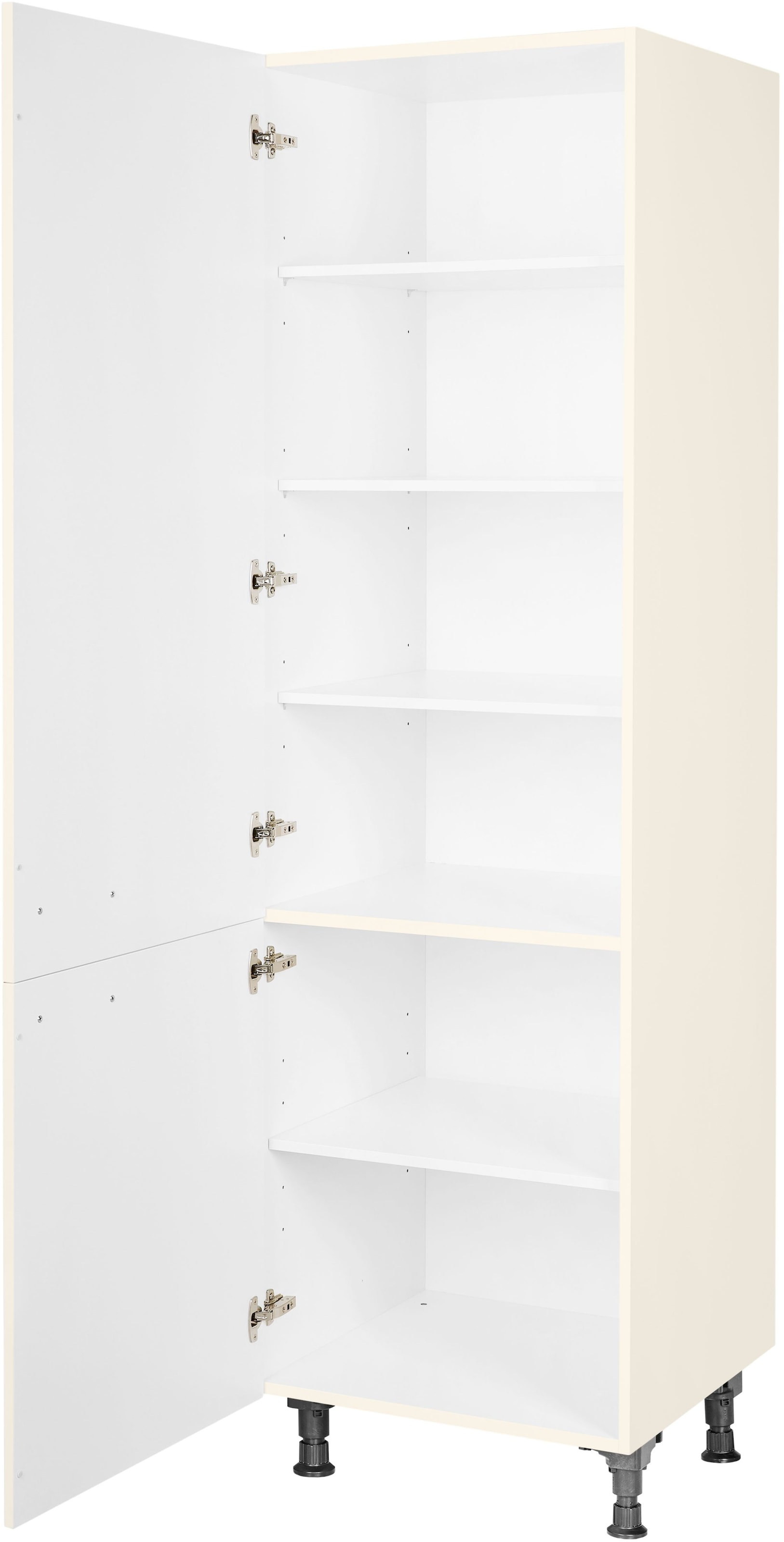 nobilia® Hochschrank »"Touch", Ausrichtung wählbar, mit zwei Türen, vormontiert,« Breite/Höhe: 60/216,6 cm