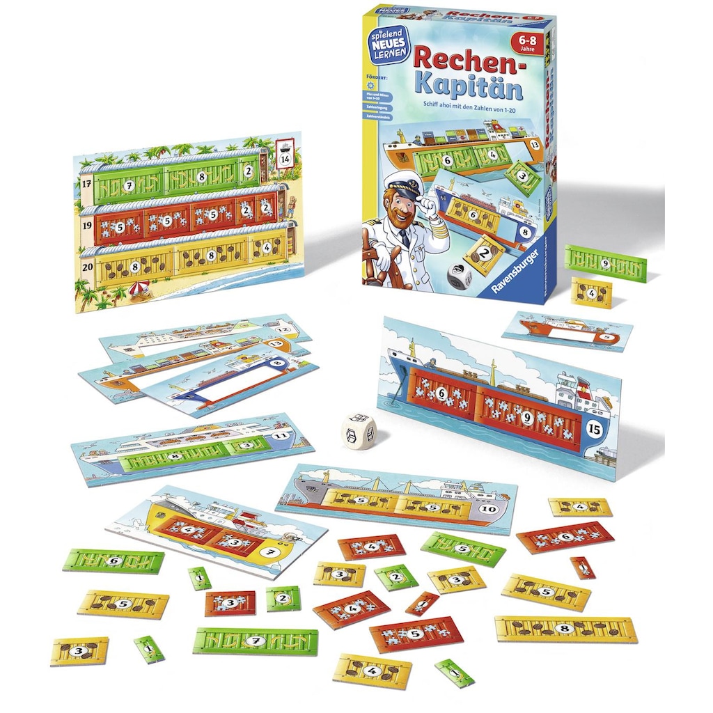 Ravensburger Spiel »Rechen-Kapitän«