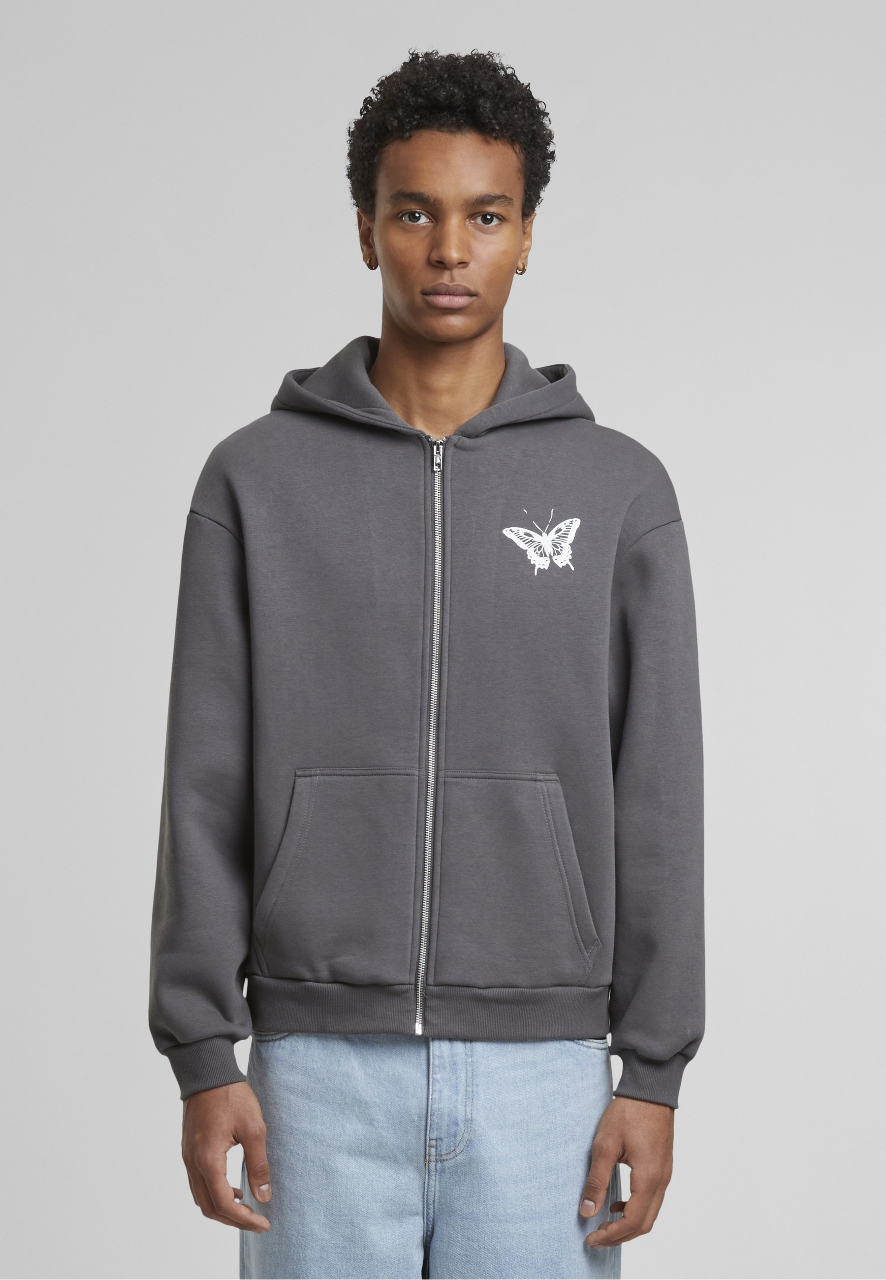 Upscale by Mister Tee Kapuzenpullover »Upscale by Mister Tee Let‘s Get Lost Fluffy Zip Hoody« 1 tlg.