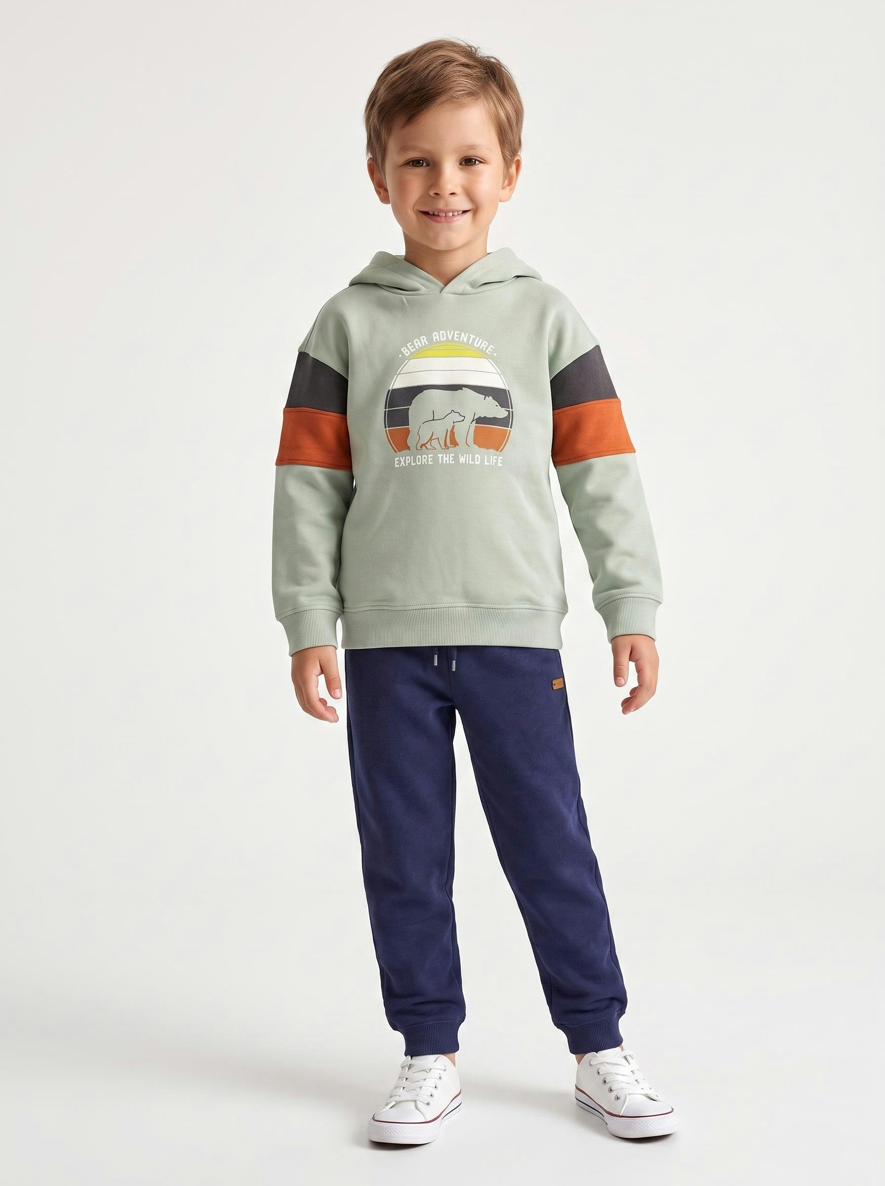 Blue Seven Kapuzensweatshirt , Baumwolle
