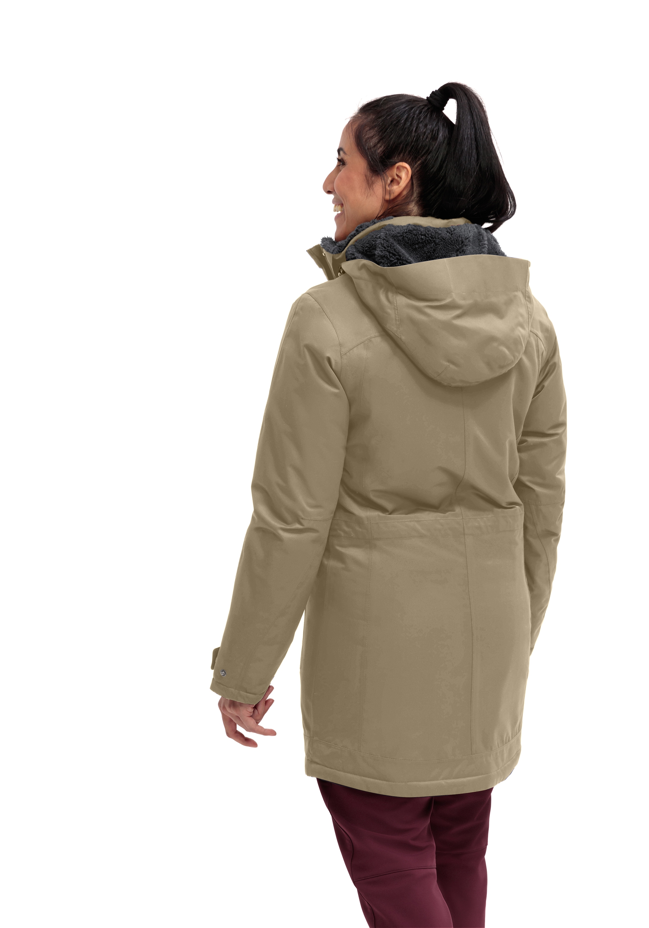 Maier Sports Funktionsjacke »Lisa 2.1«, Damen Mantel, atmungsaktiver Wintermantel, 2 RV-Taschen, Regular Fit