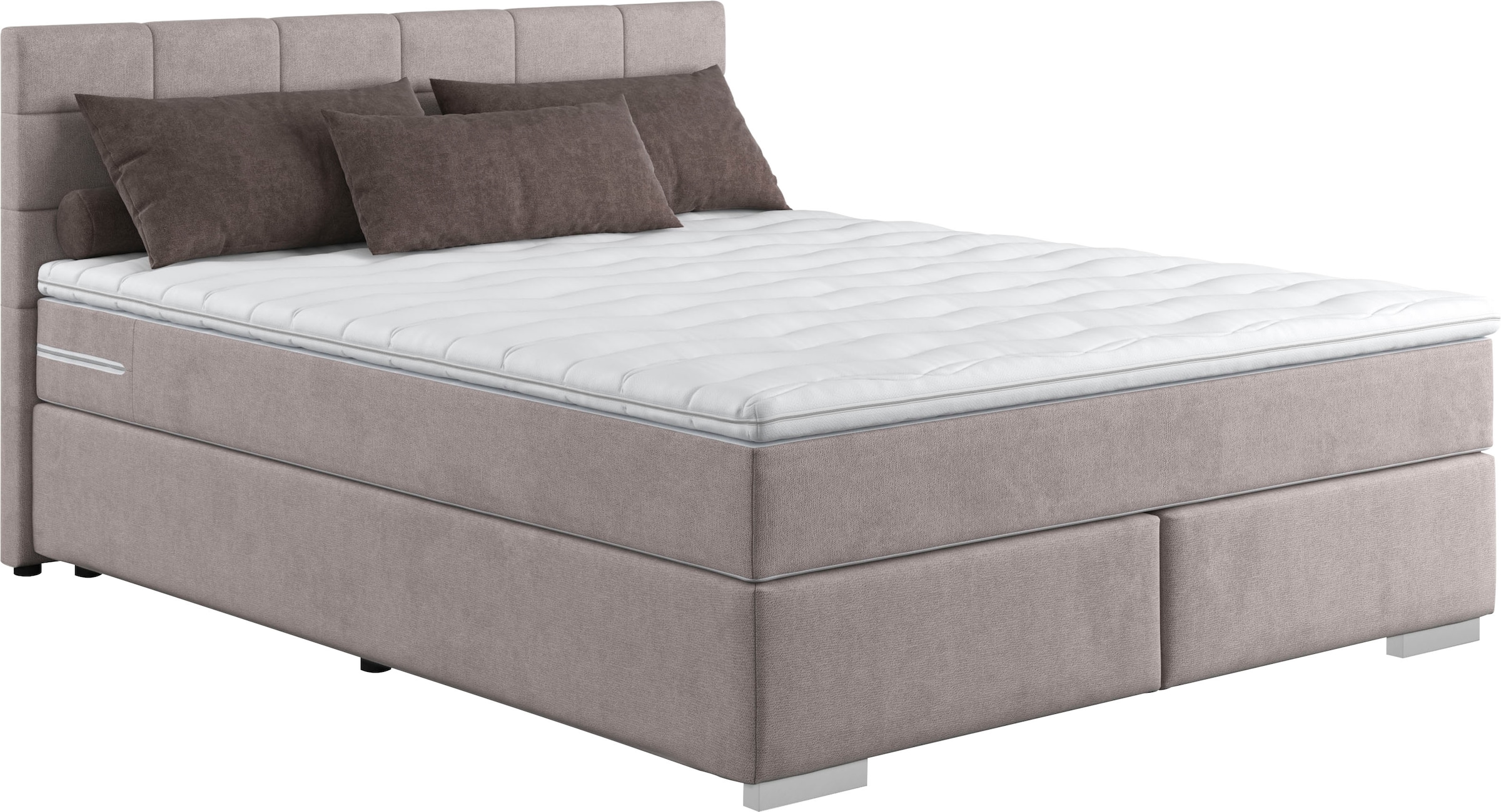 COTTA Boxspringbett Simba, wahlweise mit oder ohne Matratze und Topper