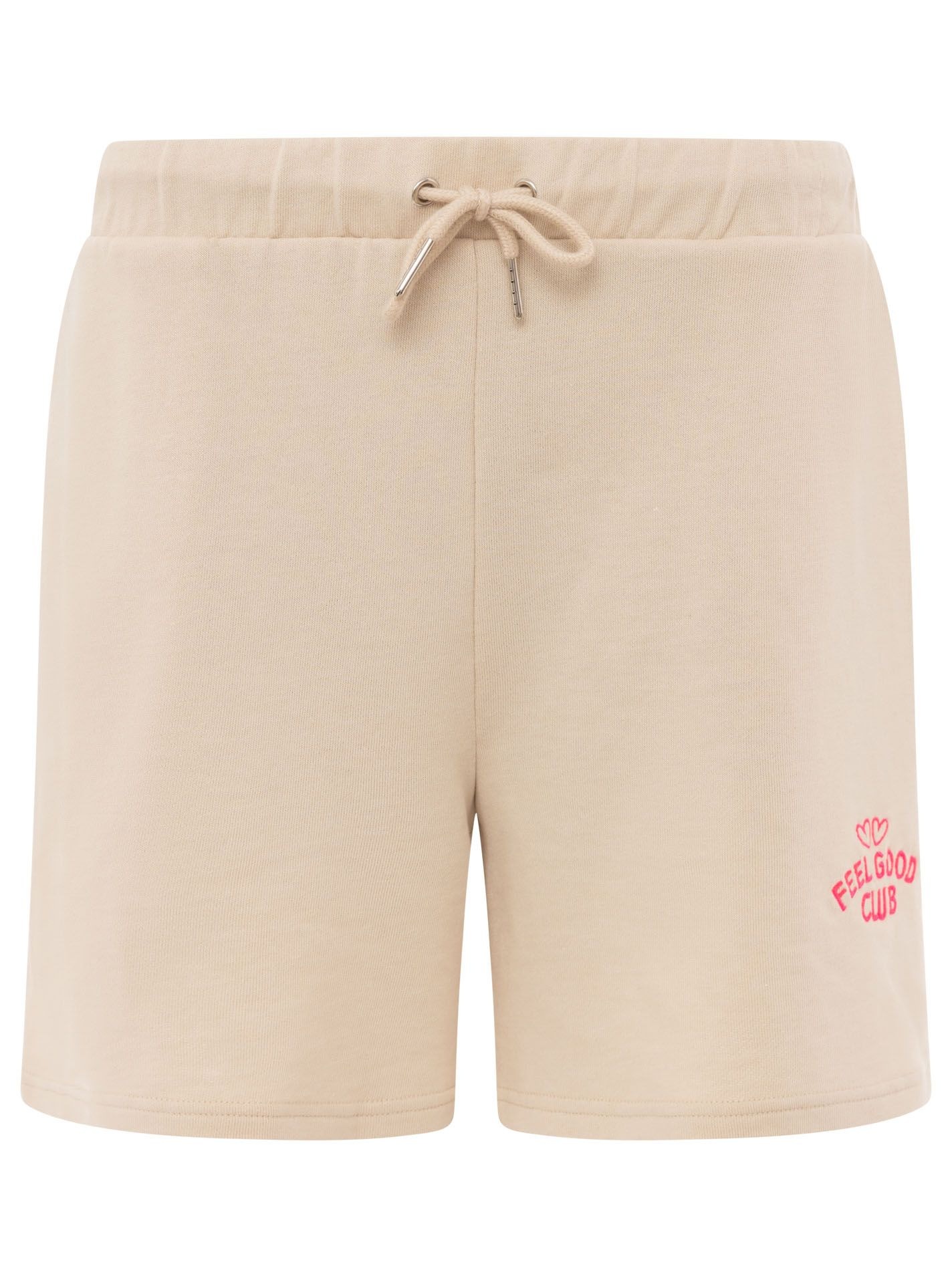 Zwillingsherz Sweathose »"Feel Good Club"«  leichtes Sweatmaterial, Stickerei, Eingriffstaschen