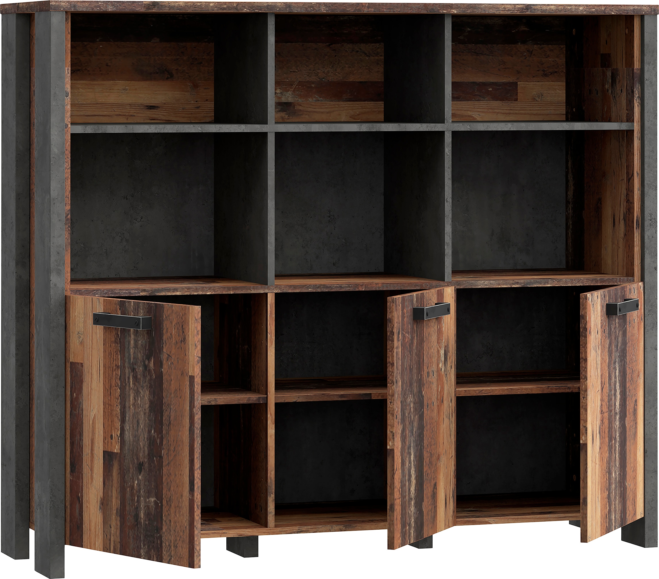 FORTE Highboard »Clif«, Höhe ca. 118 cm