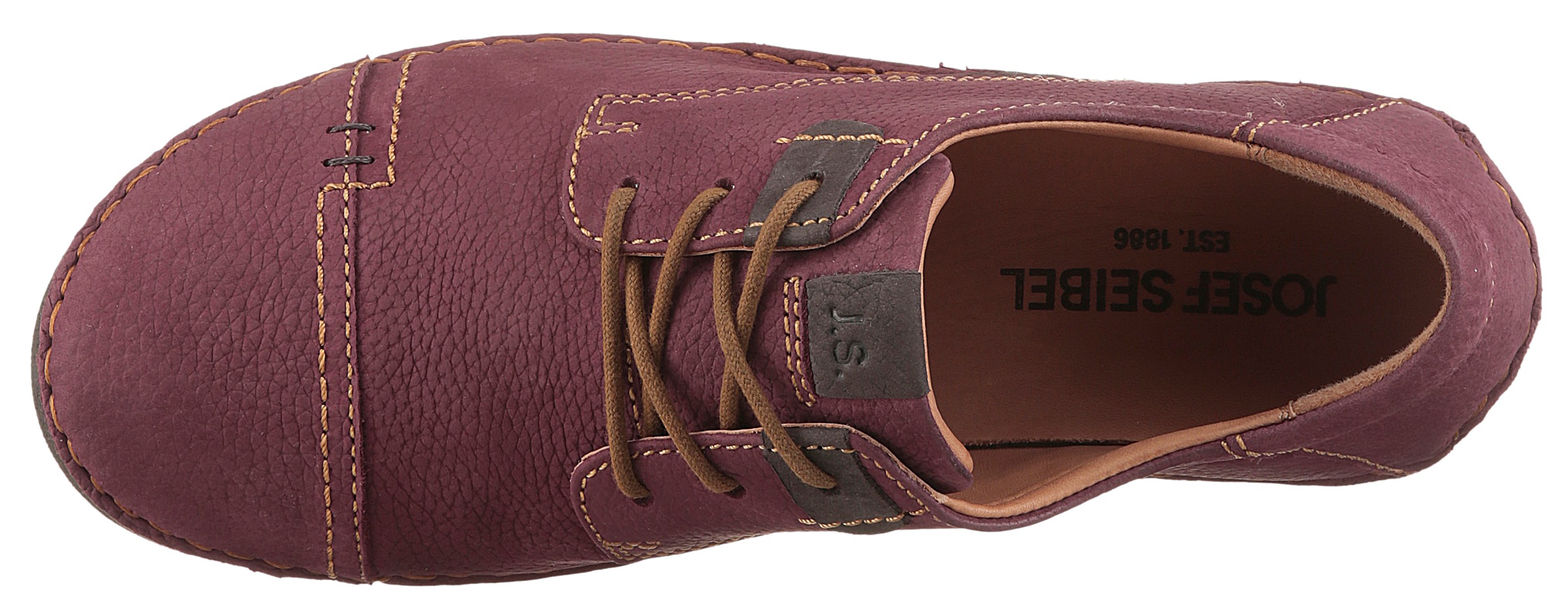 Josef Seibel Schnürschuh »Fergey 41«, Freizeitschuh, Komfortschuh mit Wechselfußbett