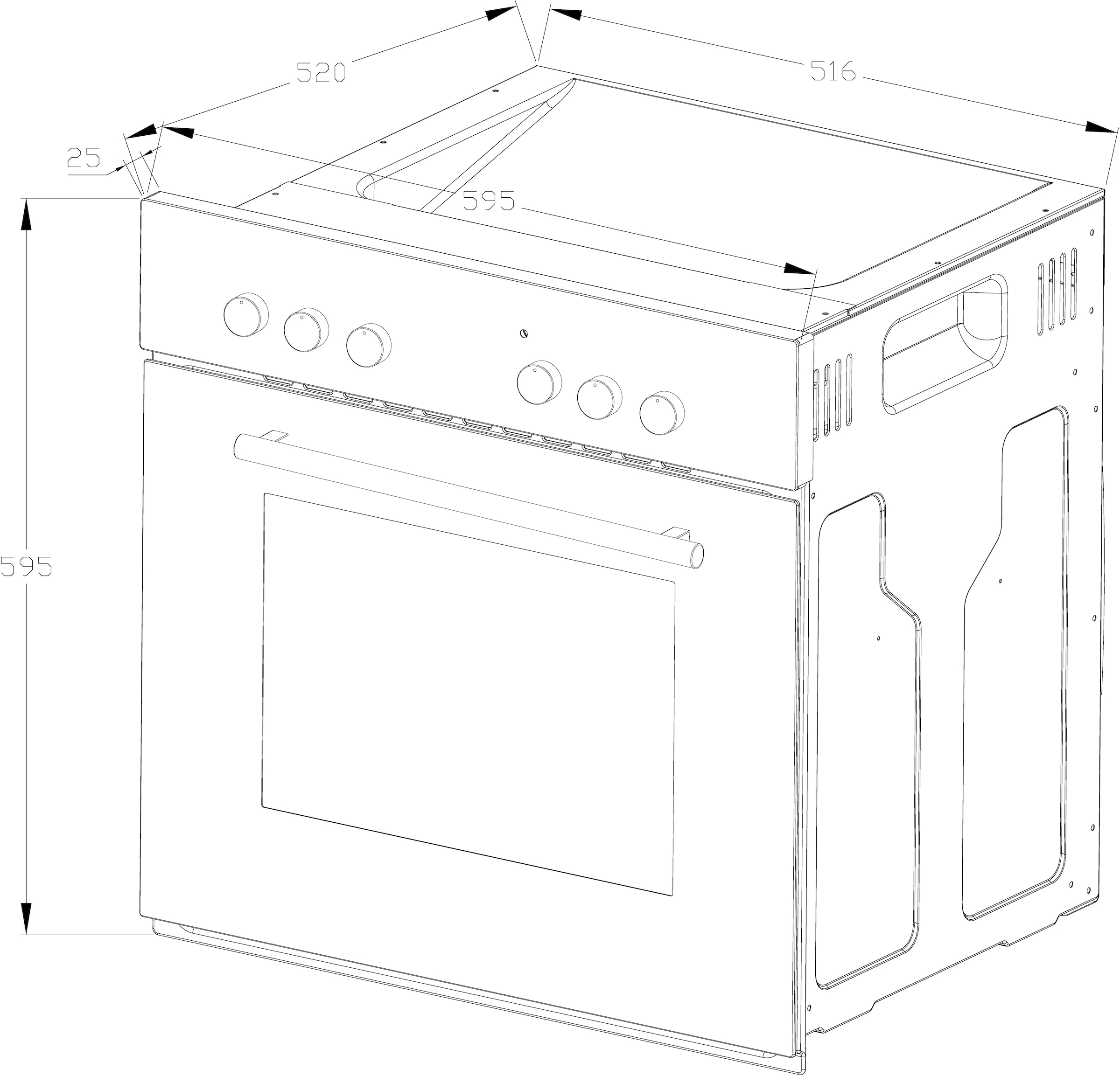 BASIC by Balculina Winkelküche »Denver, Küche BxHxT 280/115 x 211 x 60«, Breite 280 cm, wahlweise mit E-Geräten und Induktion
