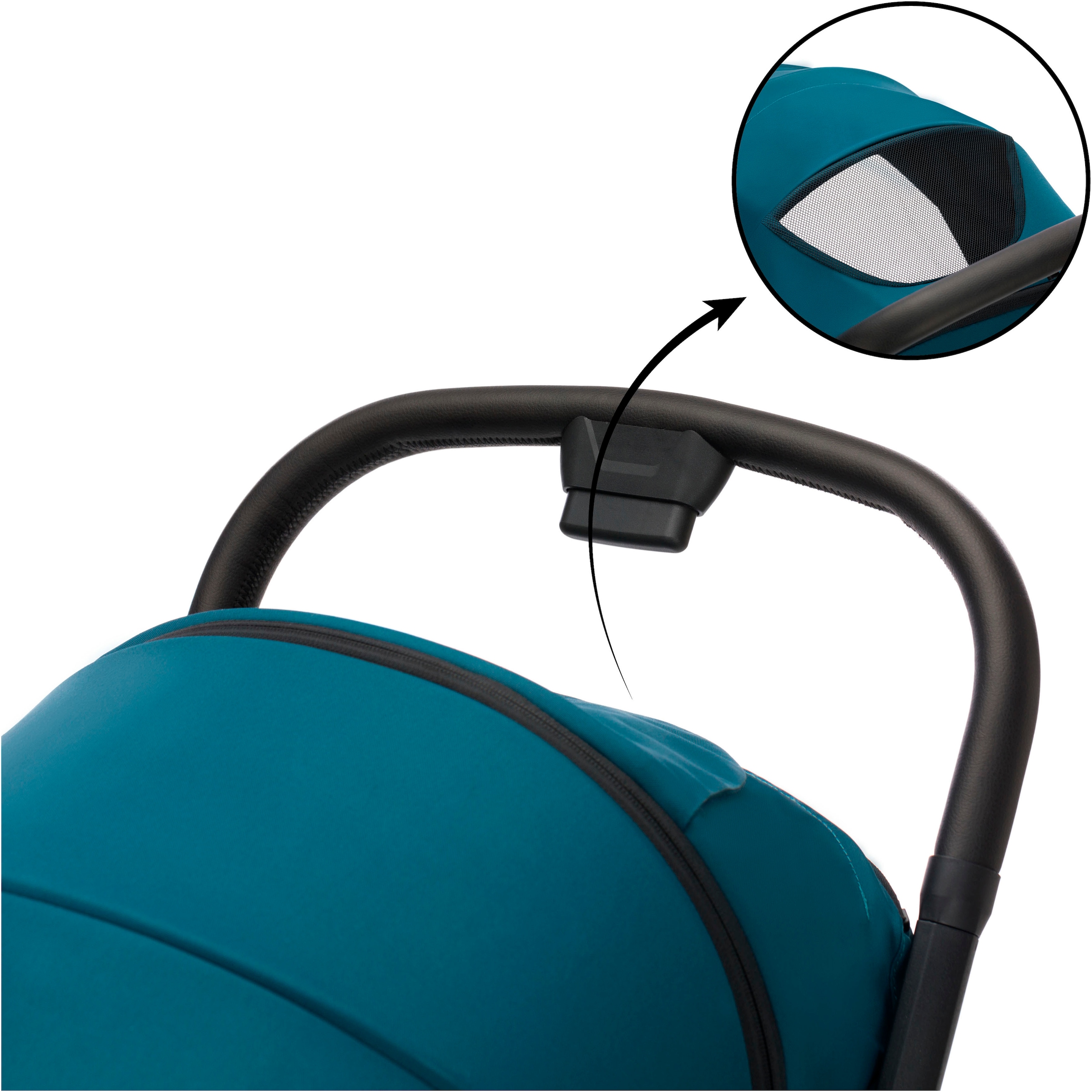 Fillikid Kinder-Buggy »Cooper, türkis-schwarz«, 22 kg