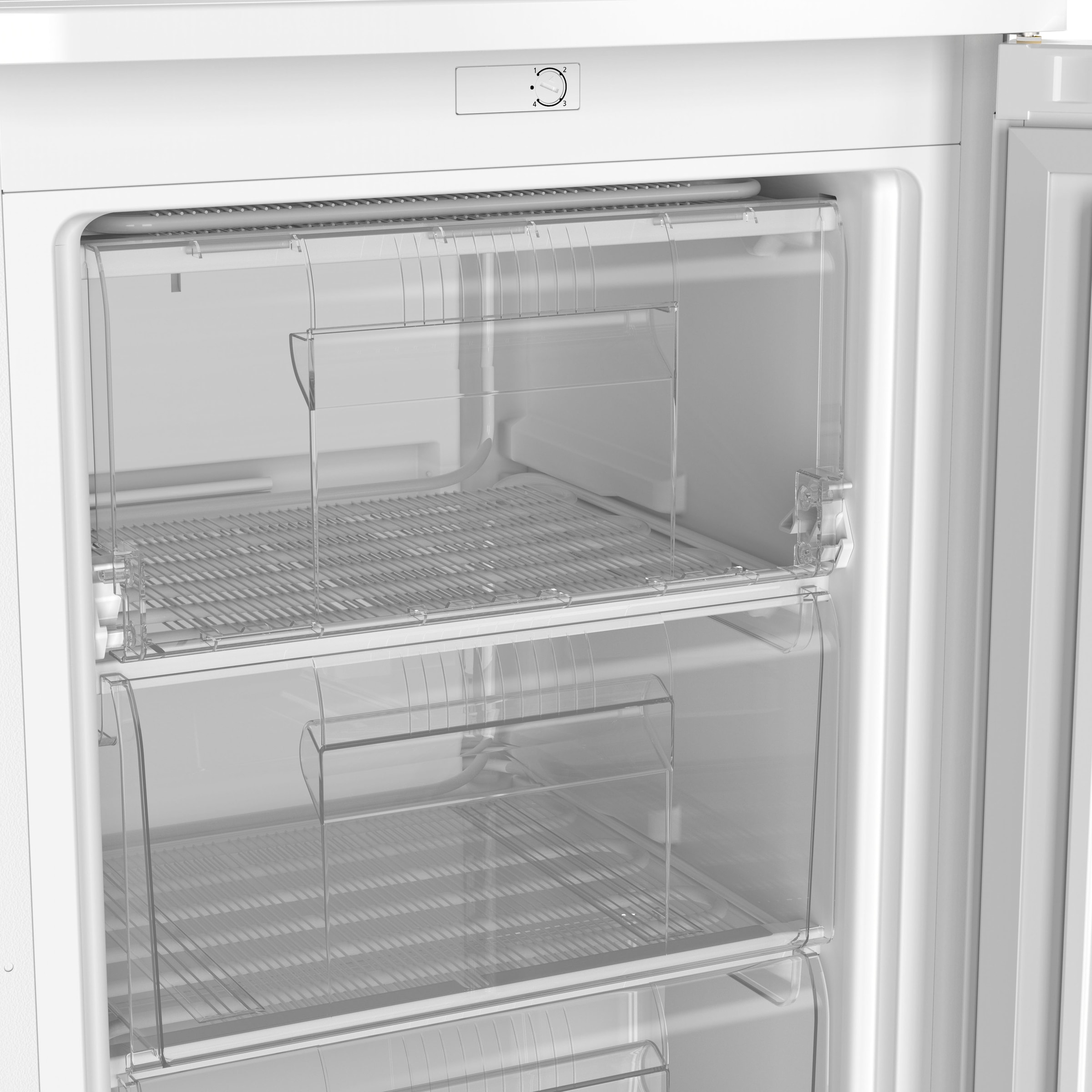 Amica Gefrierschrank »GS 321 101 W« 85 cm hoch 55 cm breit Leise Power für Tiefkühlvorräte – passt in jede Ecke