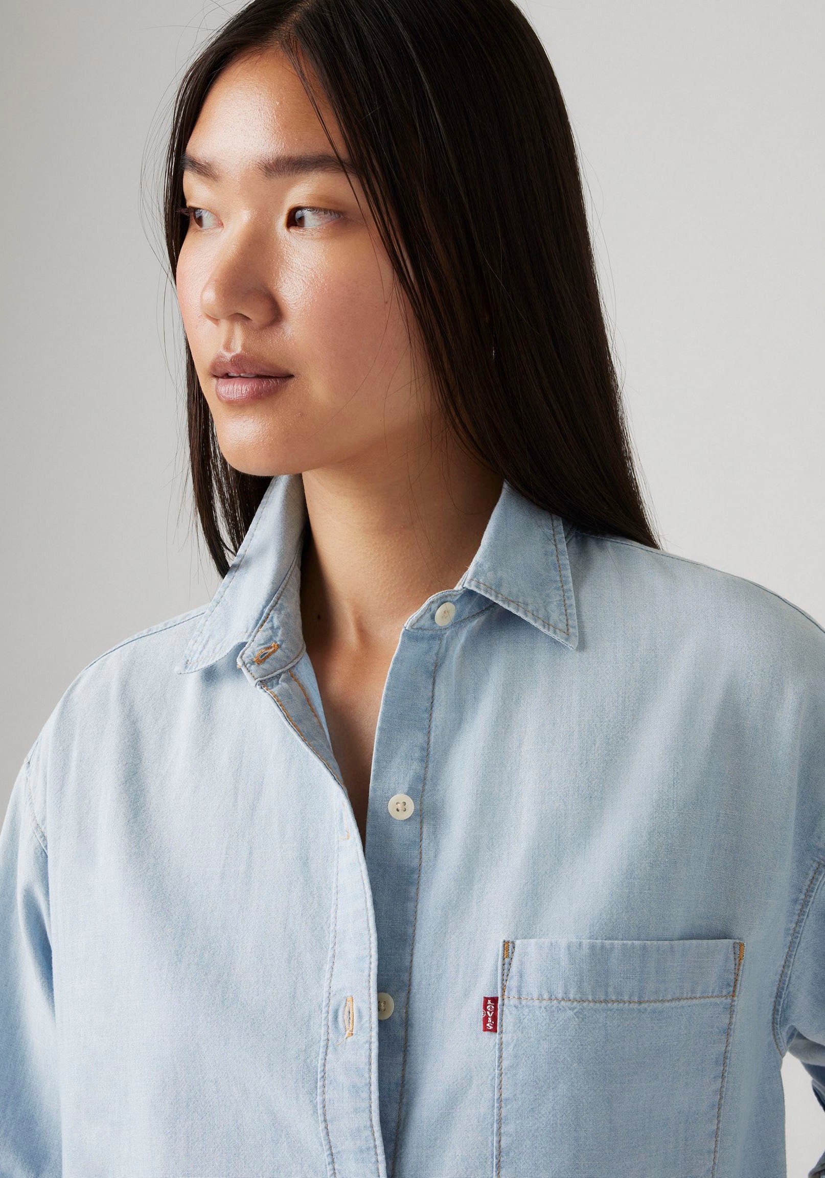 Levi's® Jeansbluse »HARLIE NEW BF S«, mit Brusttasche