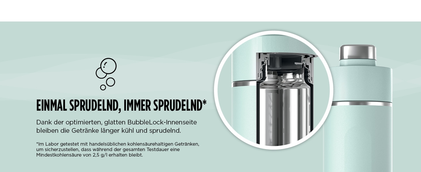 NINJA Isolierflasche »Ninja Thirsti Reiseflasche – 530 ml DW1801EUU / 700 ml DW2401EUU«, Getränke bleiben 24 Stunden kalt, 12 Stunden heiß, Eis hält 2 Tage