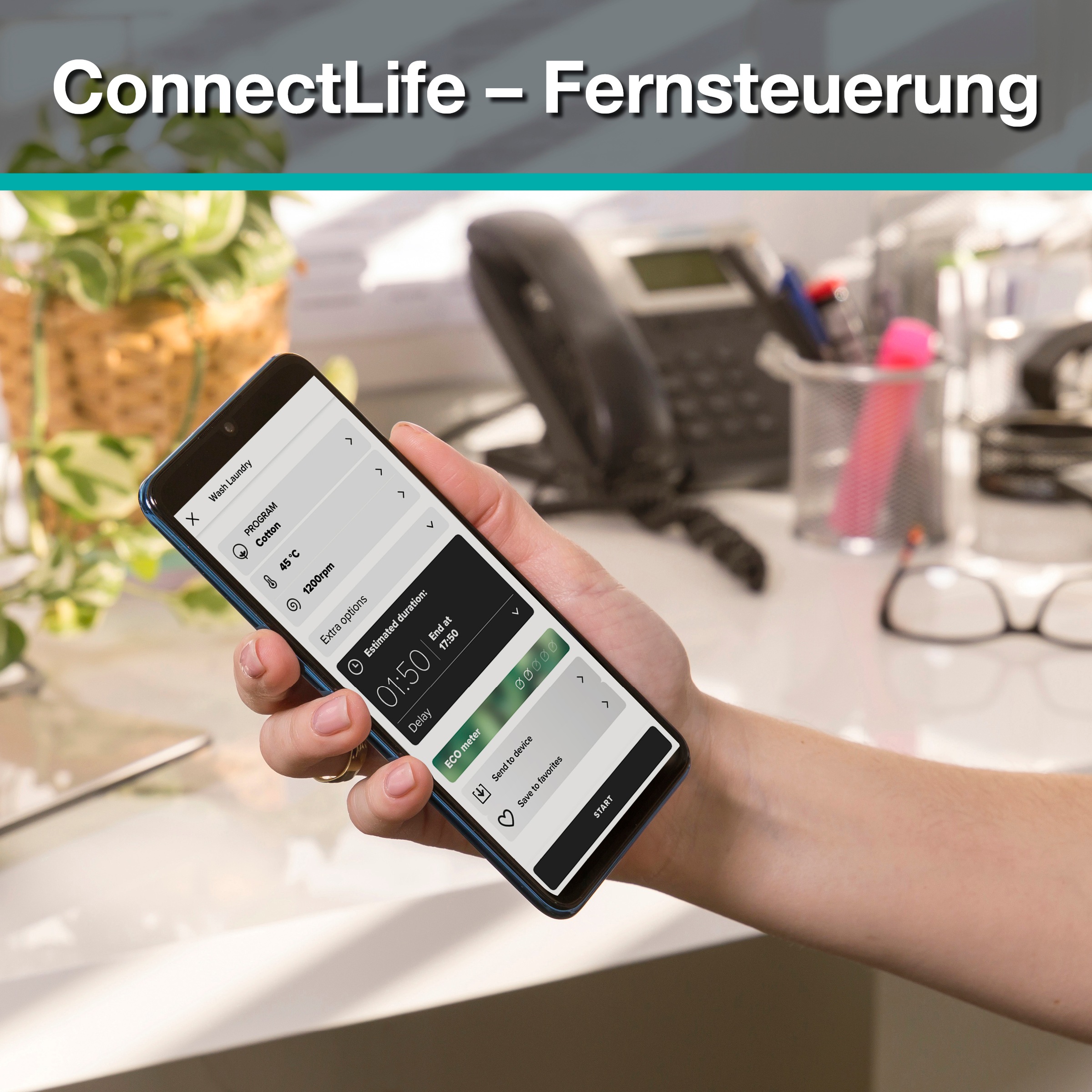 GORENJE Waschmaschine »WPNA84A2TS«, 8 kg, 1400 U/min, Energieklasse A-20%