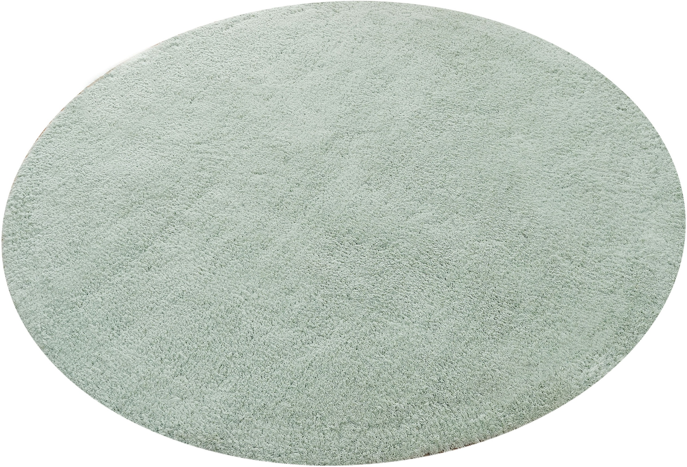 my home Hochflor-Teppich »Microfaser Teppich Magong, besonders weich, sehr feiner Flor«, rund, 25 mm Höhe, unifarben, weiche Teppiche, Wohnzimmer, Schlafzimmer, Kinderzimmer