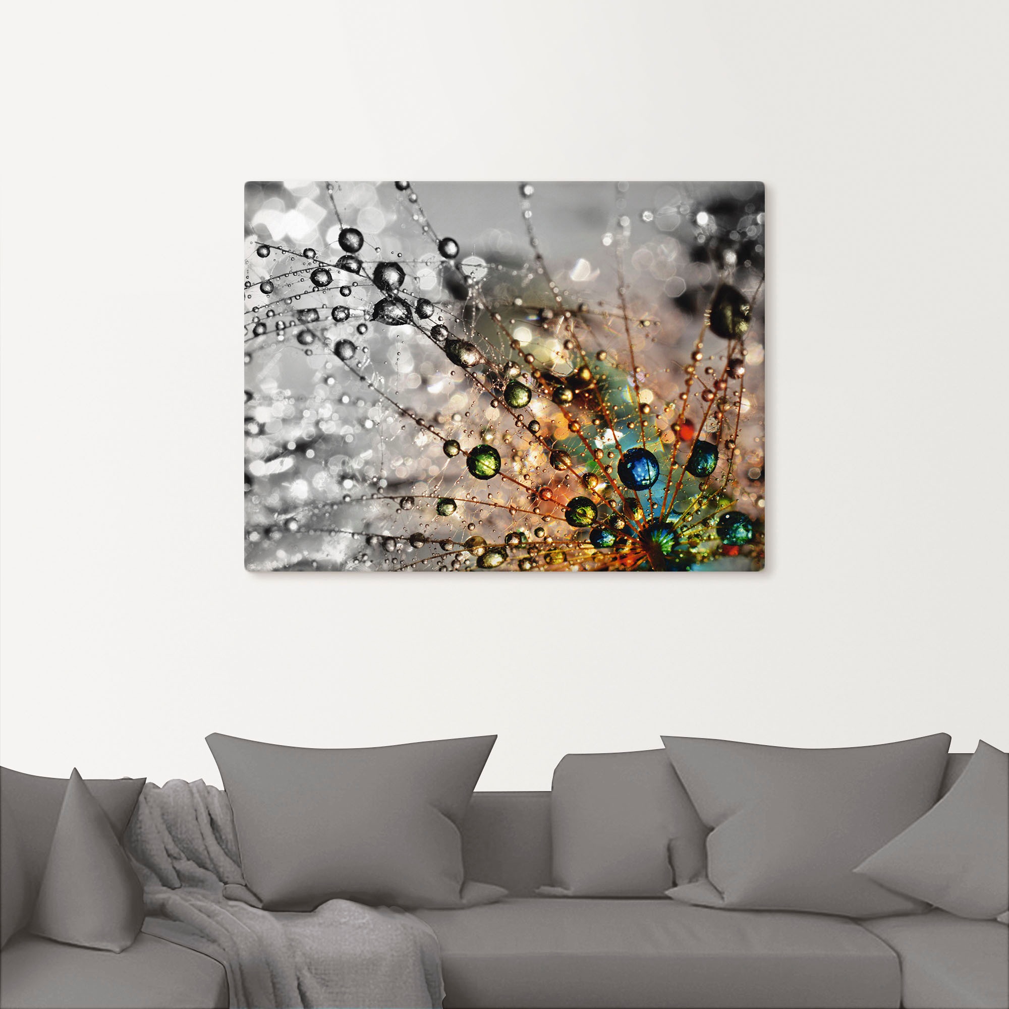 Artland Wandbild "Farbenfrohe Natur" Blumen 1 Stk. tlg. als Alubild, Outdoo günstig online kaufen