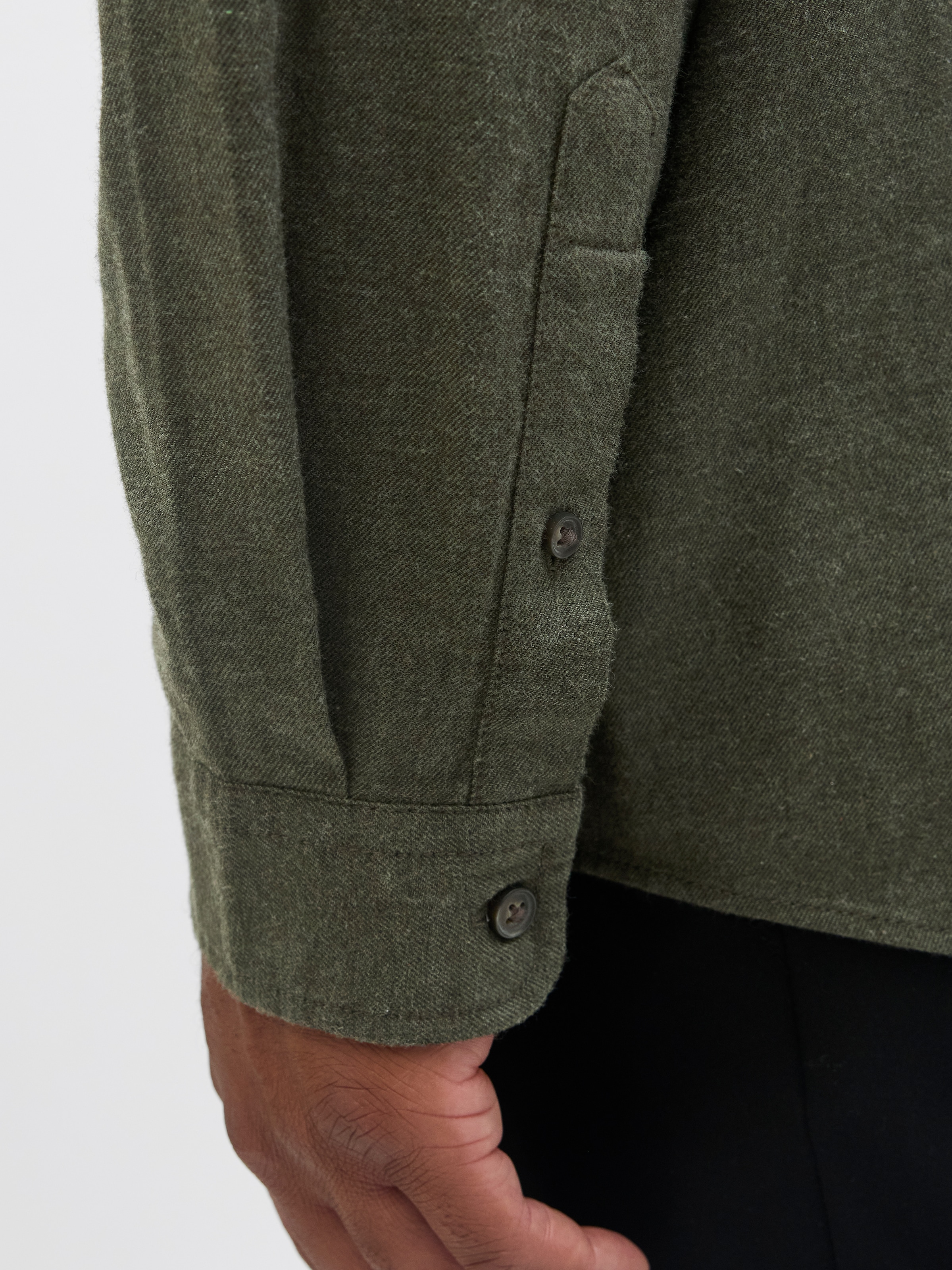 Jack & Jones PlusSize Langarmhemd »JJECLASSIC MELANGE SHIRT L/S SN PLS«