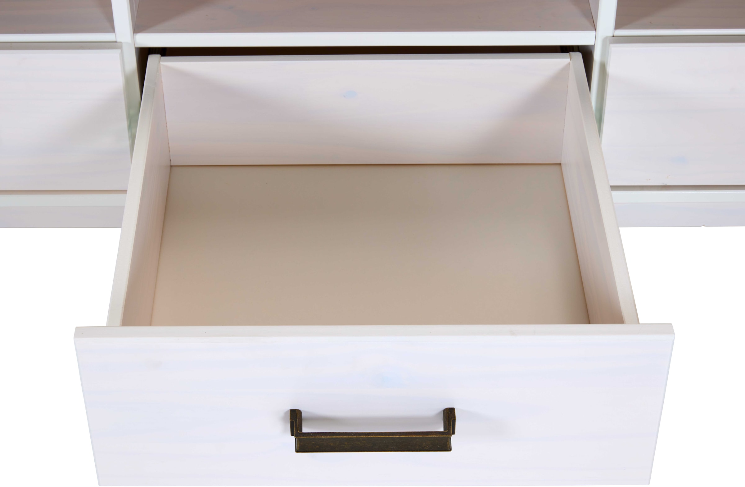 Inter Link TV-Schrank »Maluno« 1 Stk. tlg. Kiefer Massiv, Soft-Close, Stauraum, BxTxH: ca. 166,4 x 48 x 53,2 cm