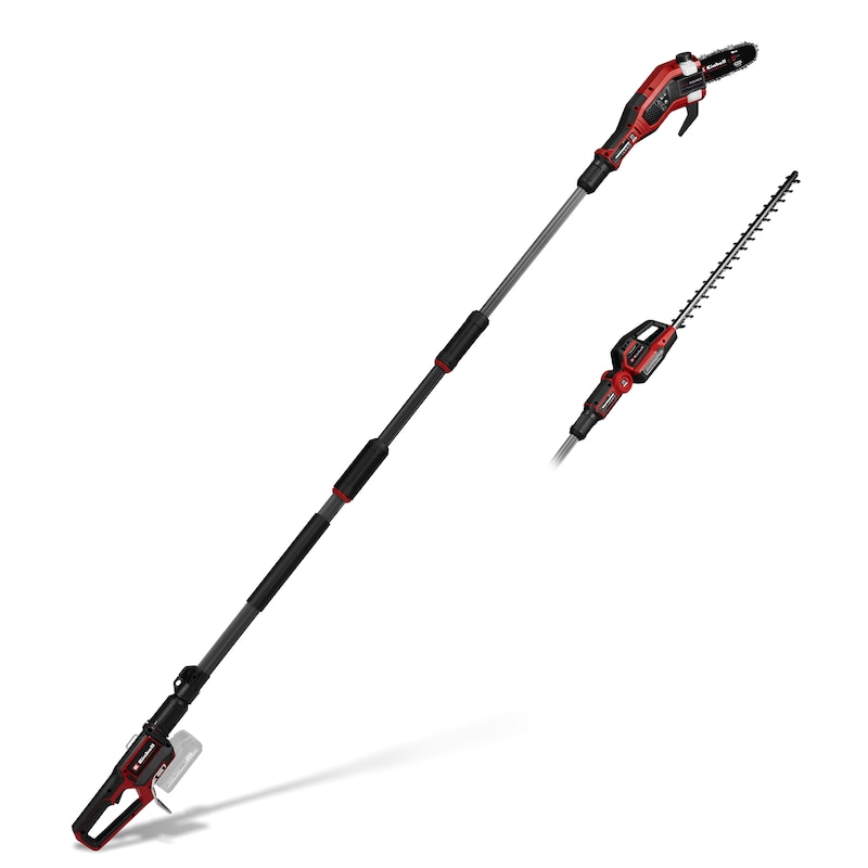 EINHELL Akku-Multifunktionswerkzeug »GT GP-HC 18/5020 Li T BL-Solo« ohne Akku und Ladegerät rot Aufsätze werkzeuglos wechselbar