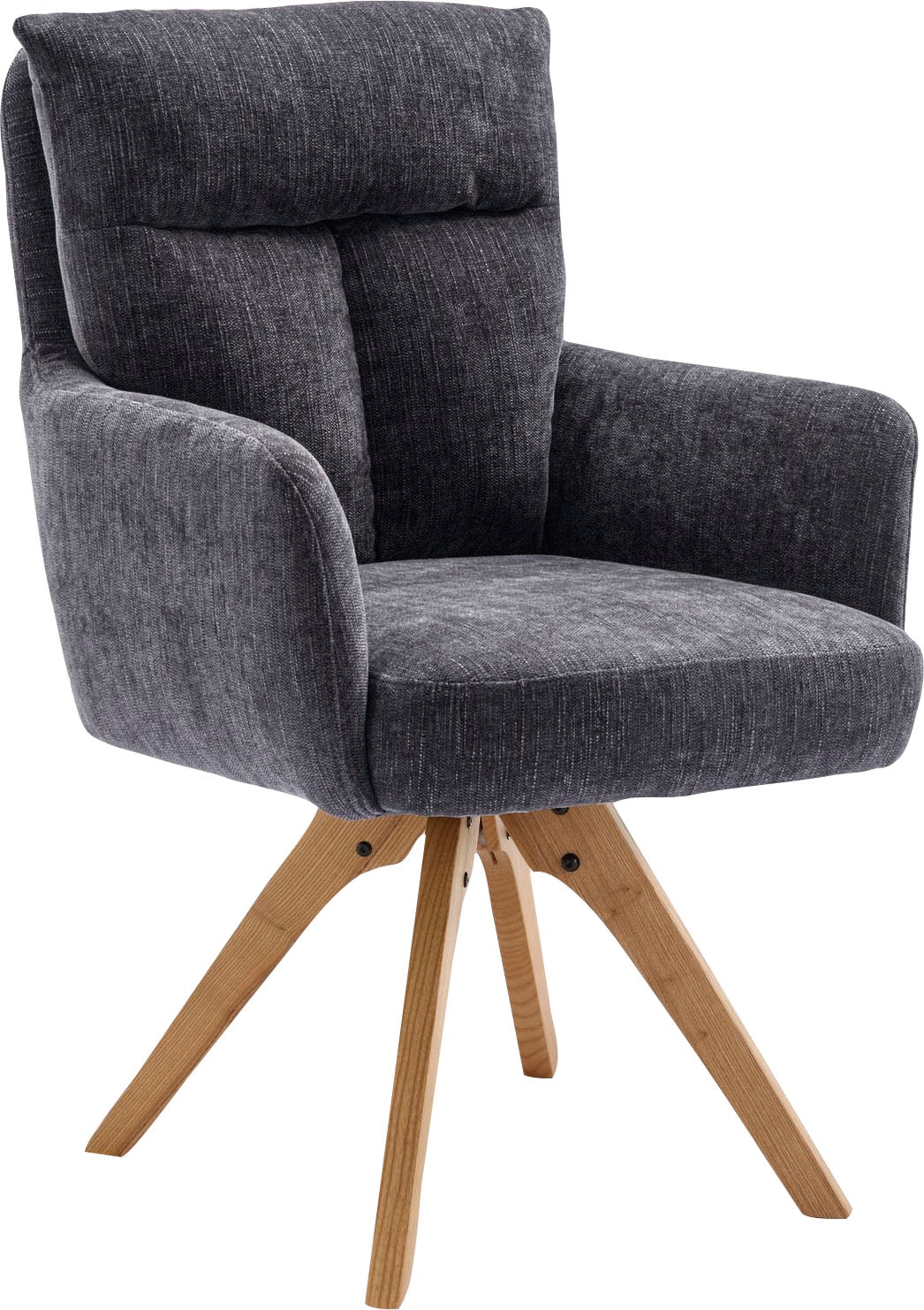 Home affaire Esszimmerstuhl »Monaco, TOPSELLER!«, (Set), 2 St., Boucle, verschiedene Gestelle wählbar, Belastbar bis 120 Kg
