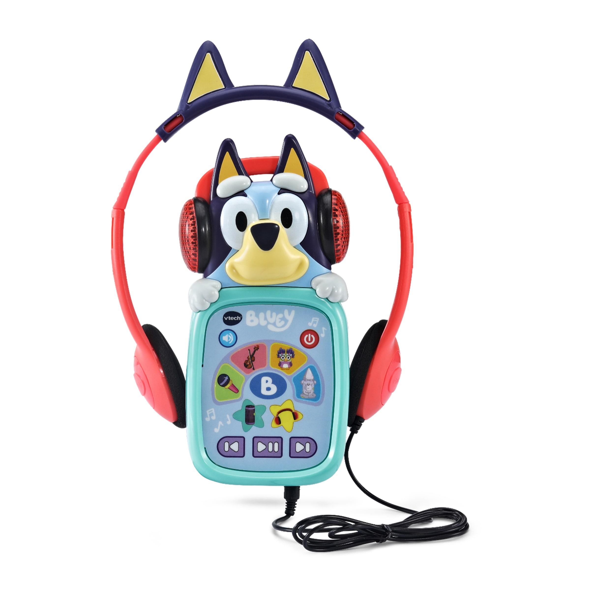 Vtech® Lernspielzeug »Bluey, Leuchtender Musikplayer« mit Licht und Sound