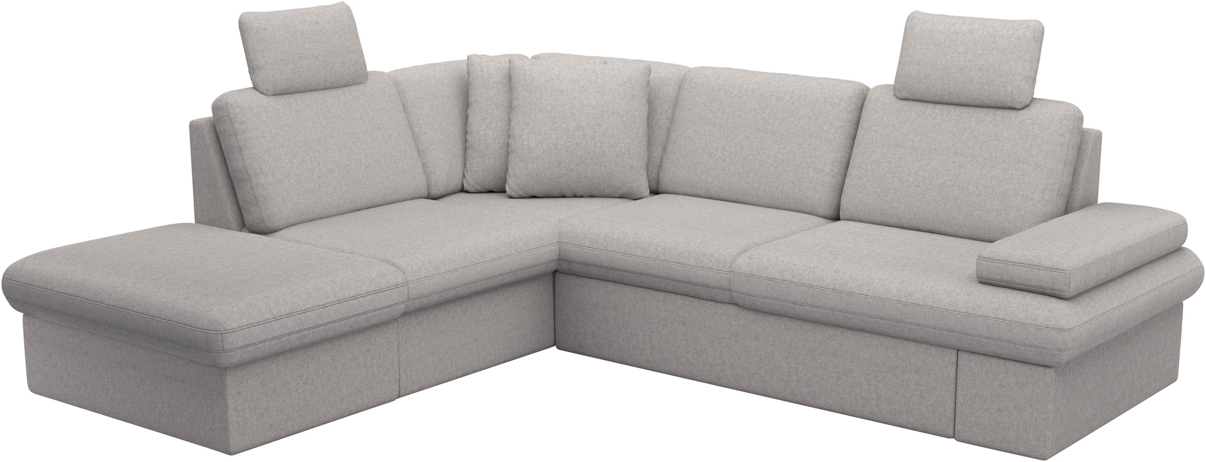 sit&more Ecksofa »Moreno«, mit Armteilverstellung,wahlweise mit Bettfunktion
