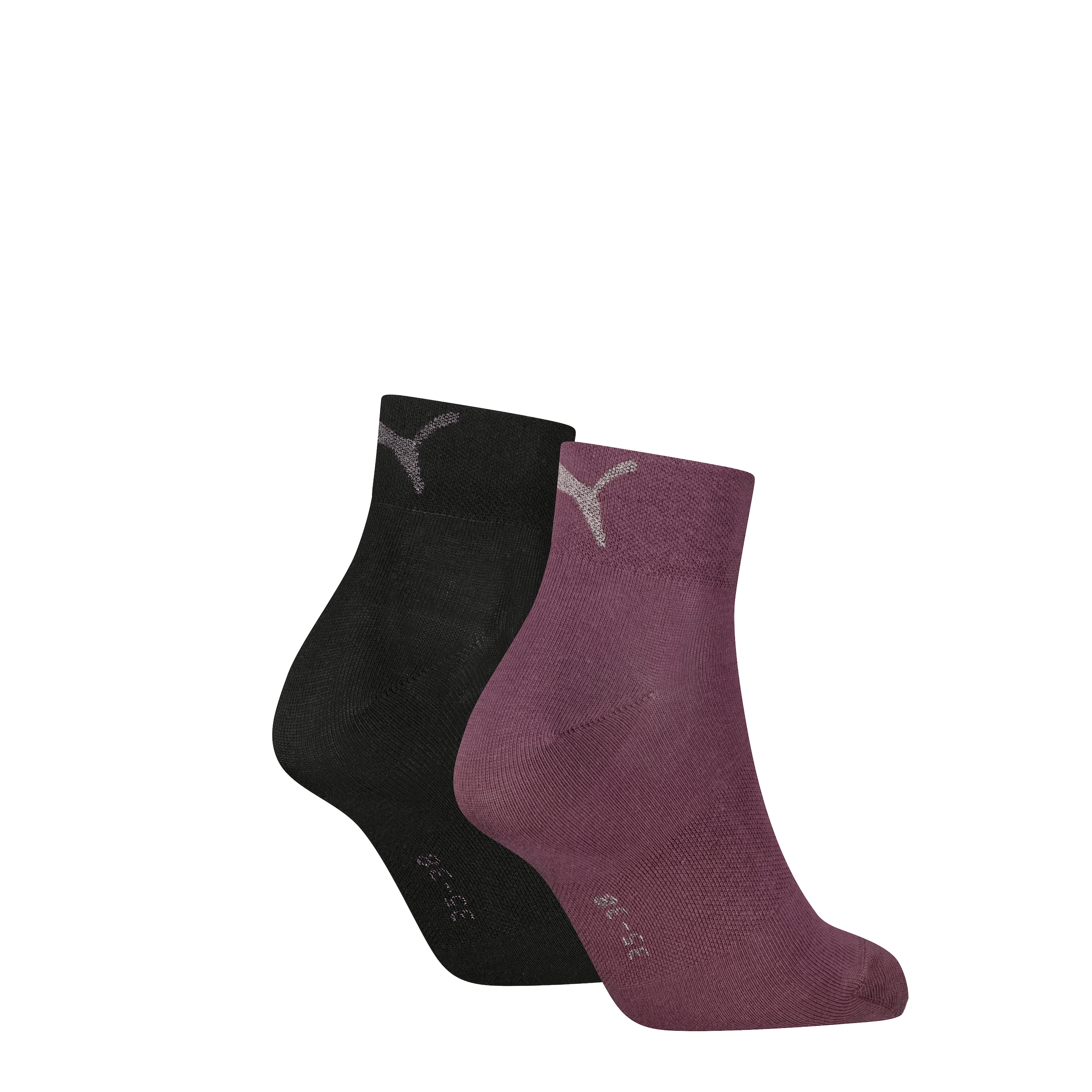 PUMA Kurzsocken »PUMA WOMEN SHINE CAT QUARTER« 2 Paar, 