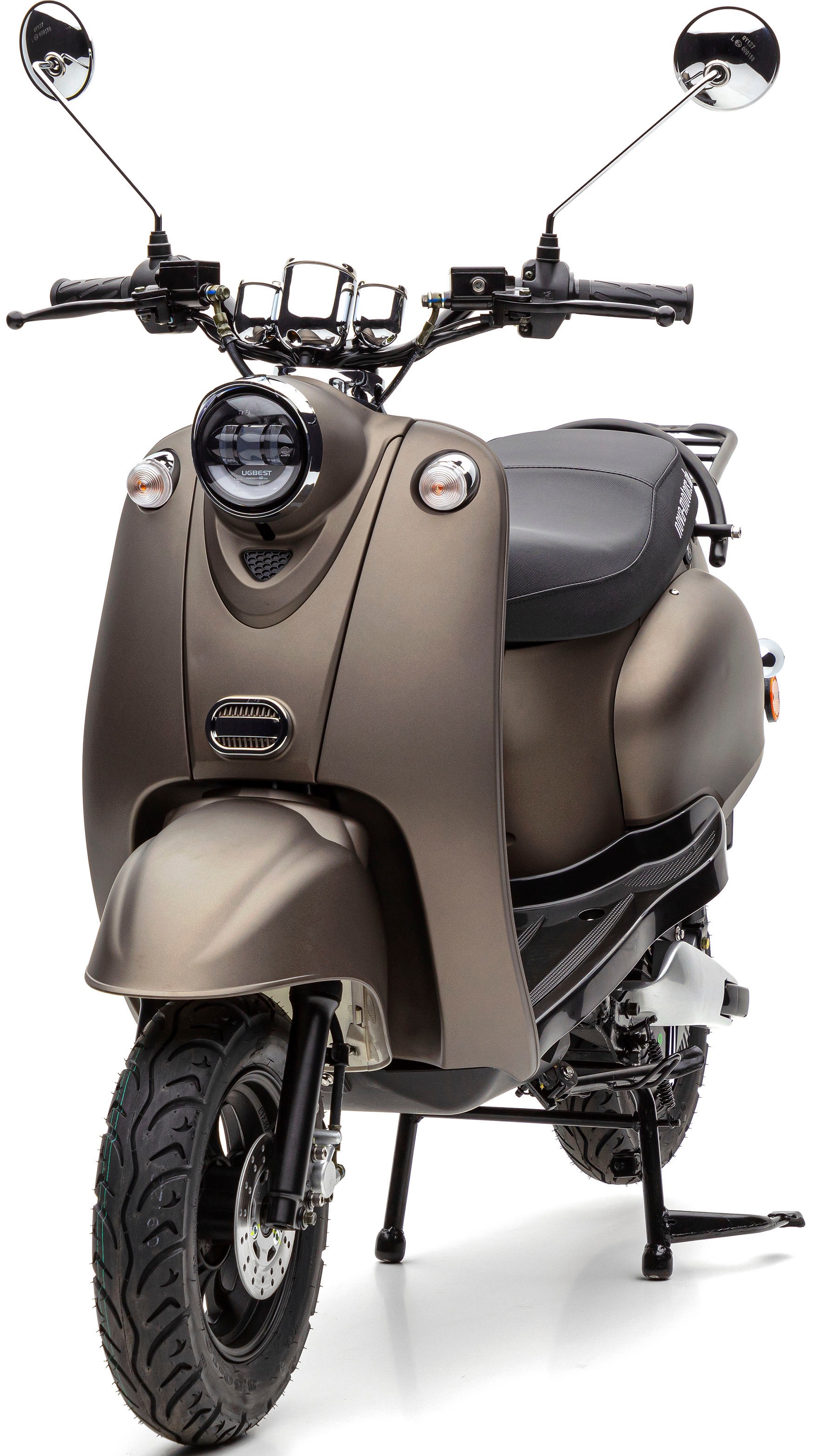 Nova Motors E-Motorroller »eRetro Star Li« bis zu 40 km Reichweite, härteverstellbare Dual-Stoßdämpfer hinten