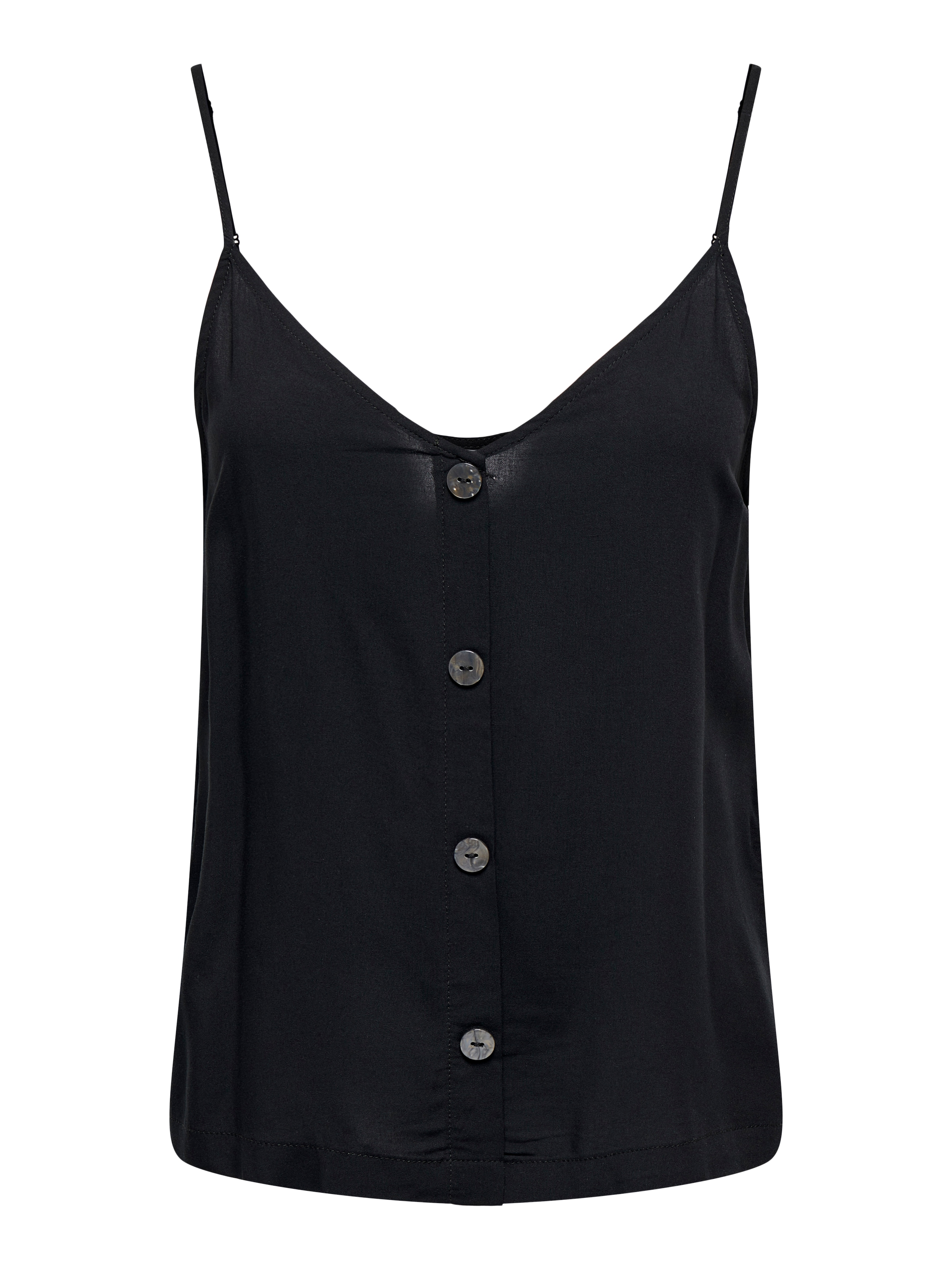 ONLY Trägertop »ONLNELLY LIFE BUTTON SINGLET SOLID NOOS«