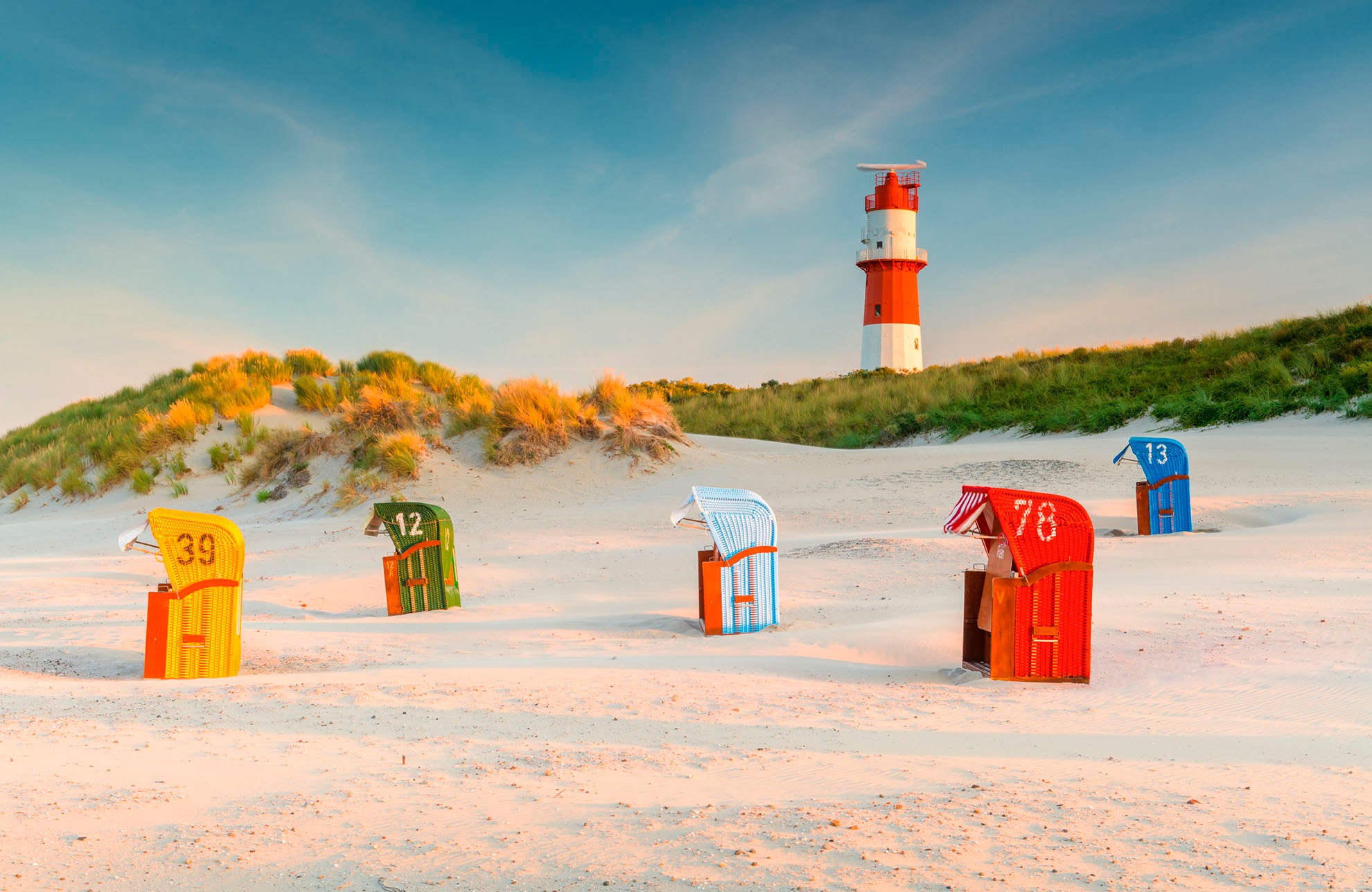 Ravensburger Puzzle »Deutschland Collection, Leuchtturm hinter der Düne auf Borkum« Made in Europe