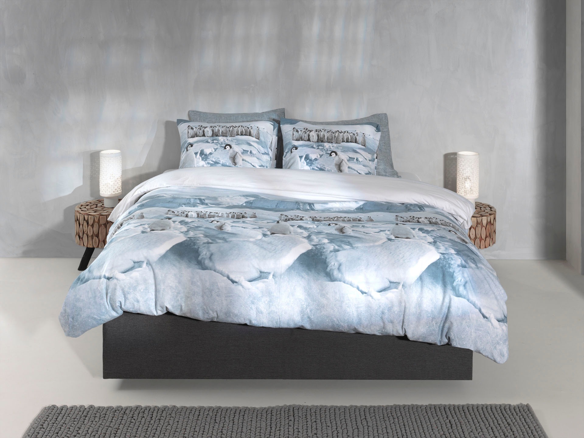 ZO HOME Bettwäsche »Pinguini«, Bettwäsche aus 100% Baumwolle, hochwertige F günstig online kaufen