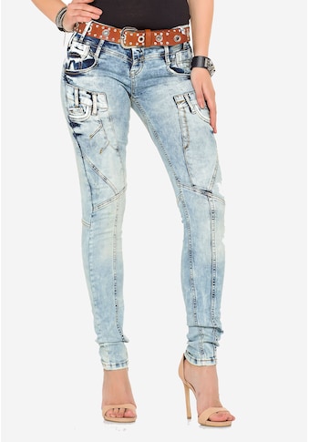 Cipo & Baxx Bequeme Jeans, im modischer Waschung Slim Fit kaufen